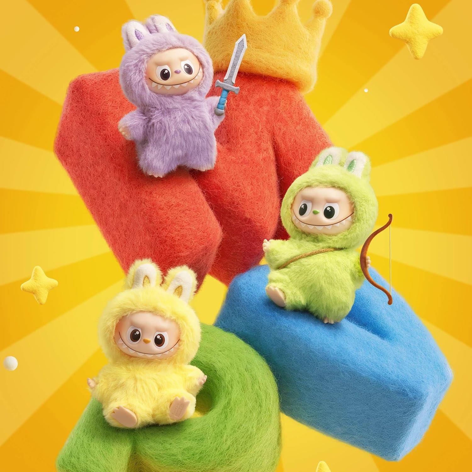 POP MART Labubu - Scatola Cieca Peluche in Vinile (A-M) - immagine 3