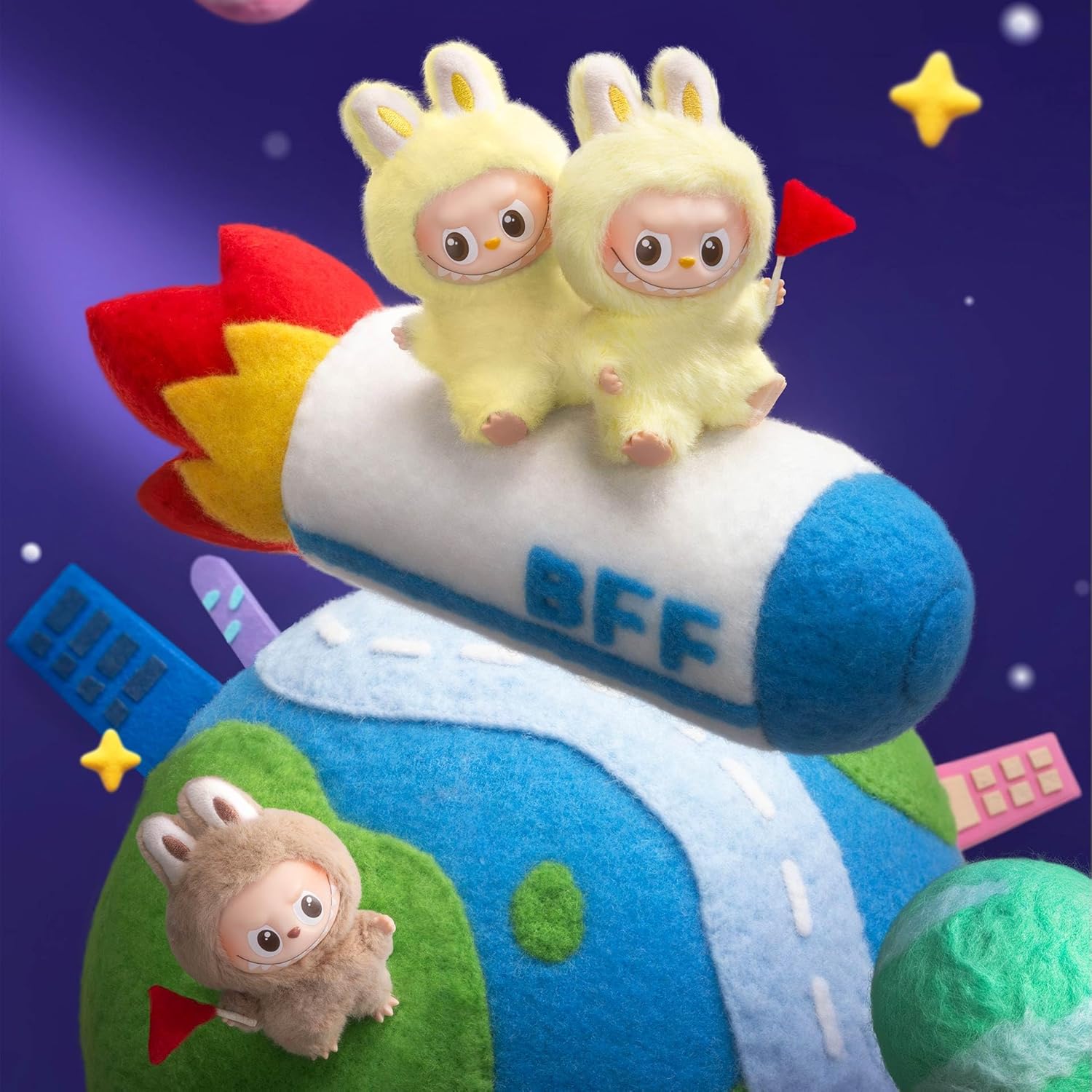 POP MART Labubu - Scatola Cieca Peluche in Vinile (A-M) - immagine 5