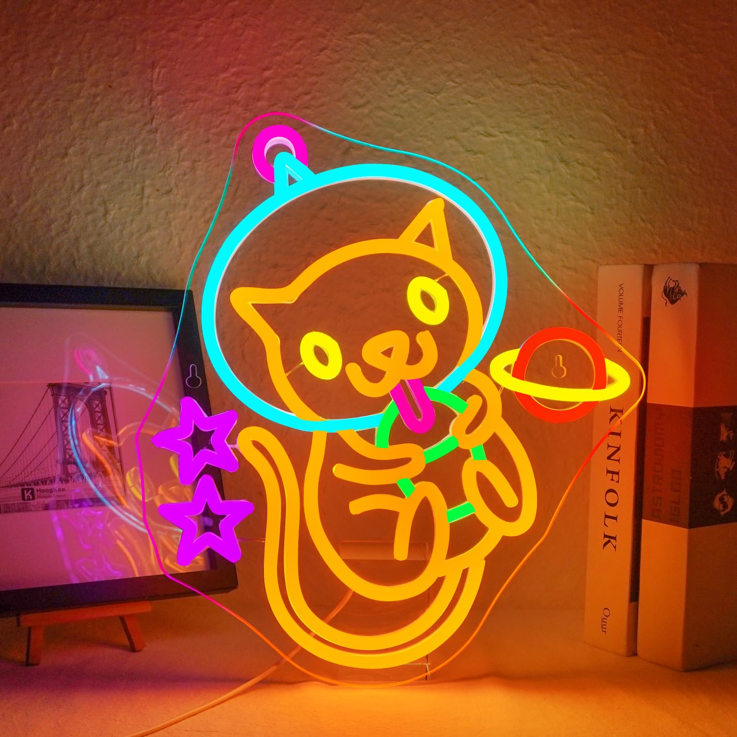 Astronaut Milk Tea Cat