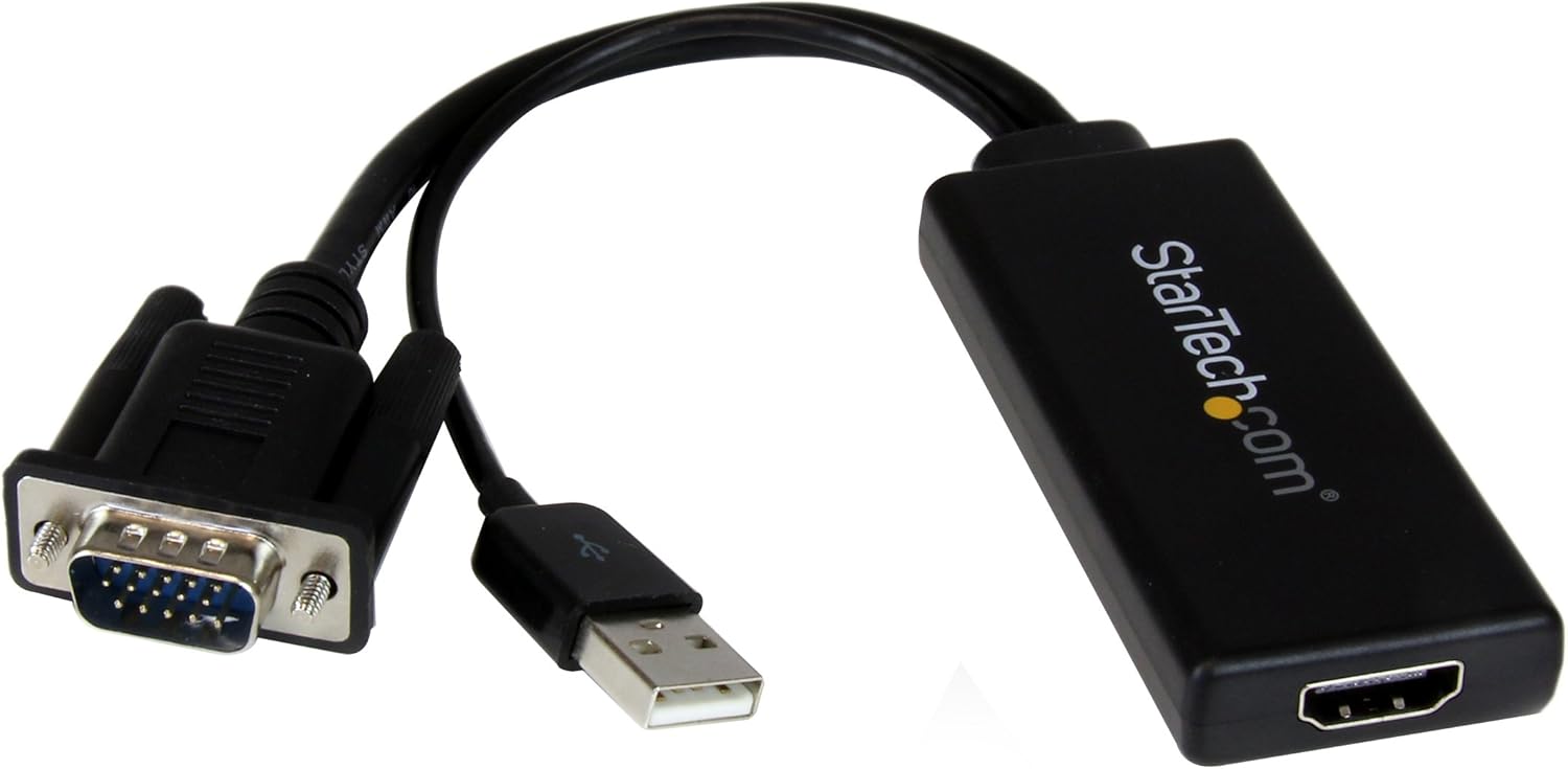 Startech.com Adattatore Convertitore VGA a HDMI 1080p - immagine 1