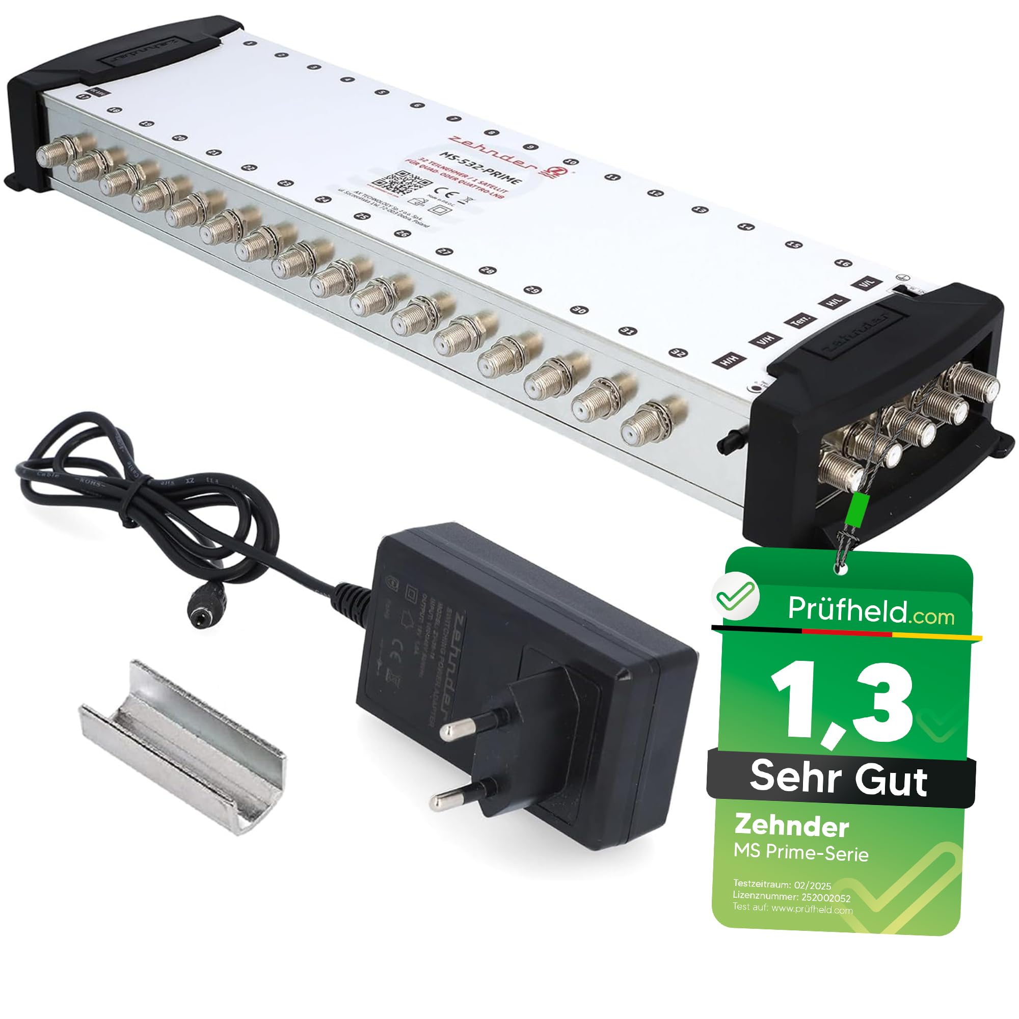 Dieci Interruttori 5/32 per Quattro & Quad LNB