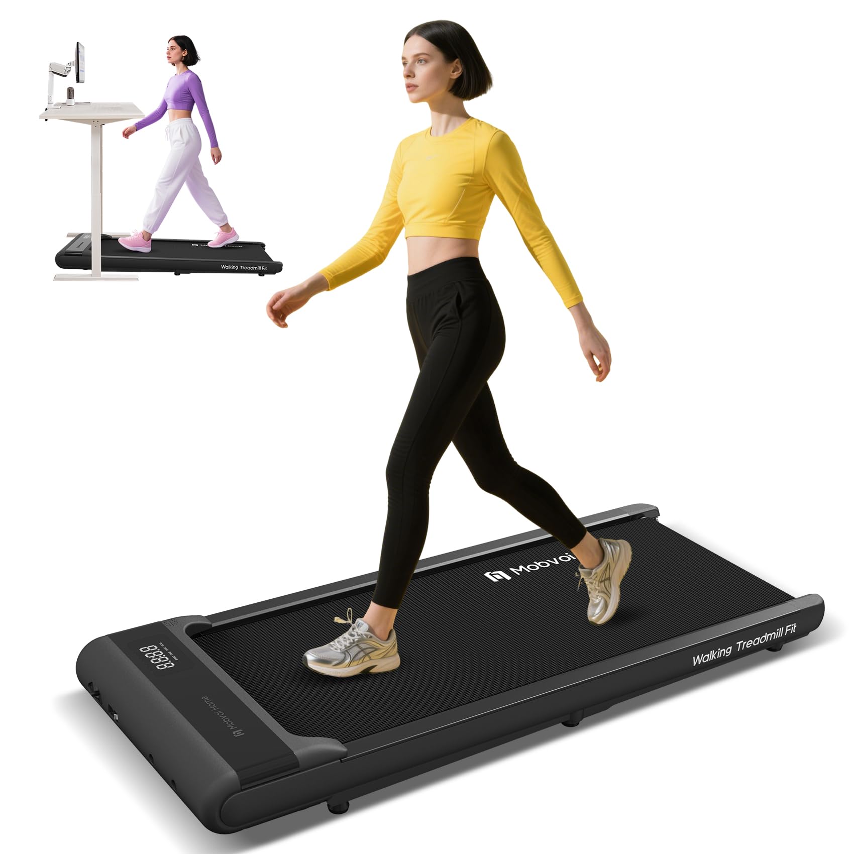 Mobvoi Walking Pad Tapis Roulant 2 in 1 AI 6 km/h