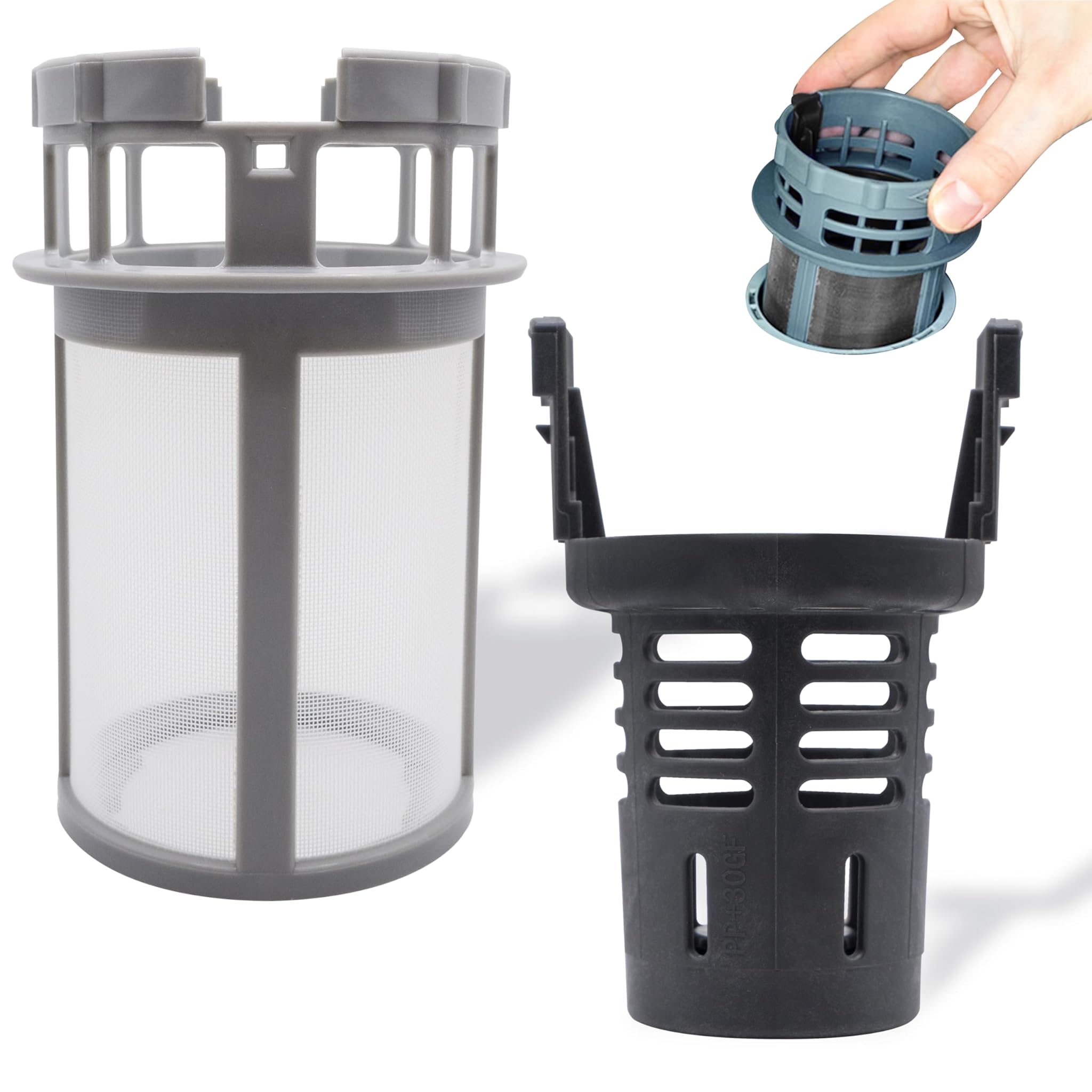 GIANTO Kit Filtro Lavastoviglie Interno + Esterno Rinforzato