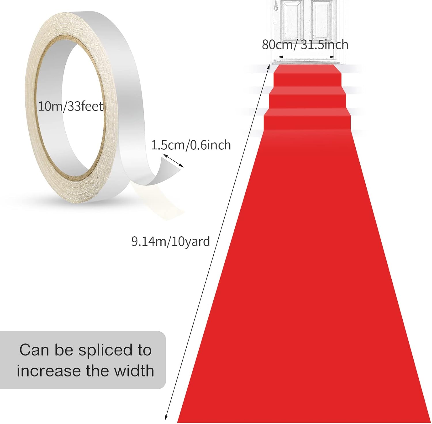 Shappy Tappeto da Passaggio 55gsm con Nastro - immagine 3