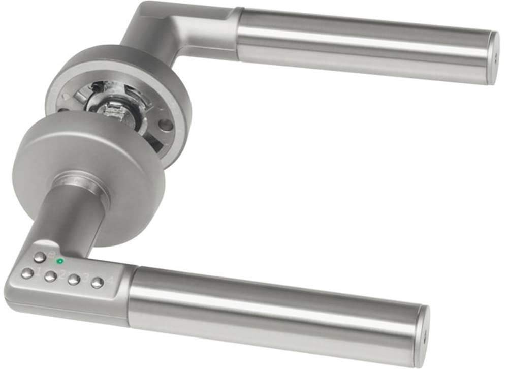 Assa Abloy Maniglia con Sblocco a Codice, Grigio
