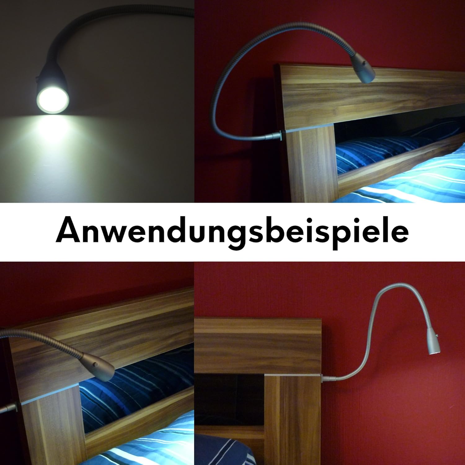 Lampada da Letto LED - Set da 2 Pezzi - immagine 7