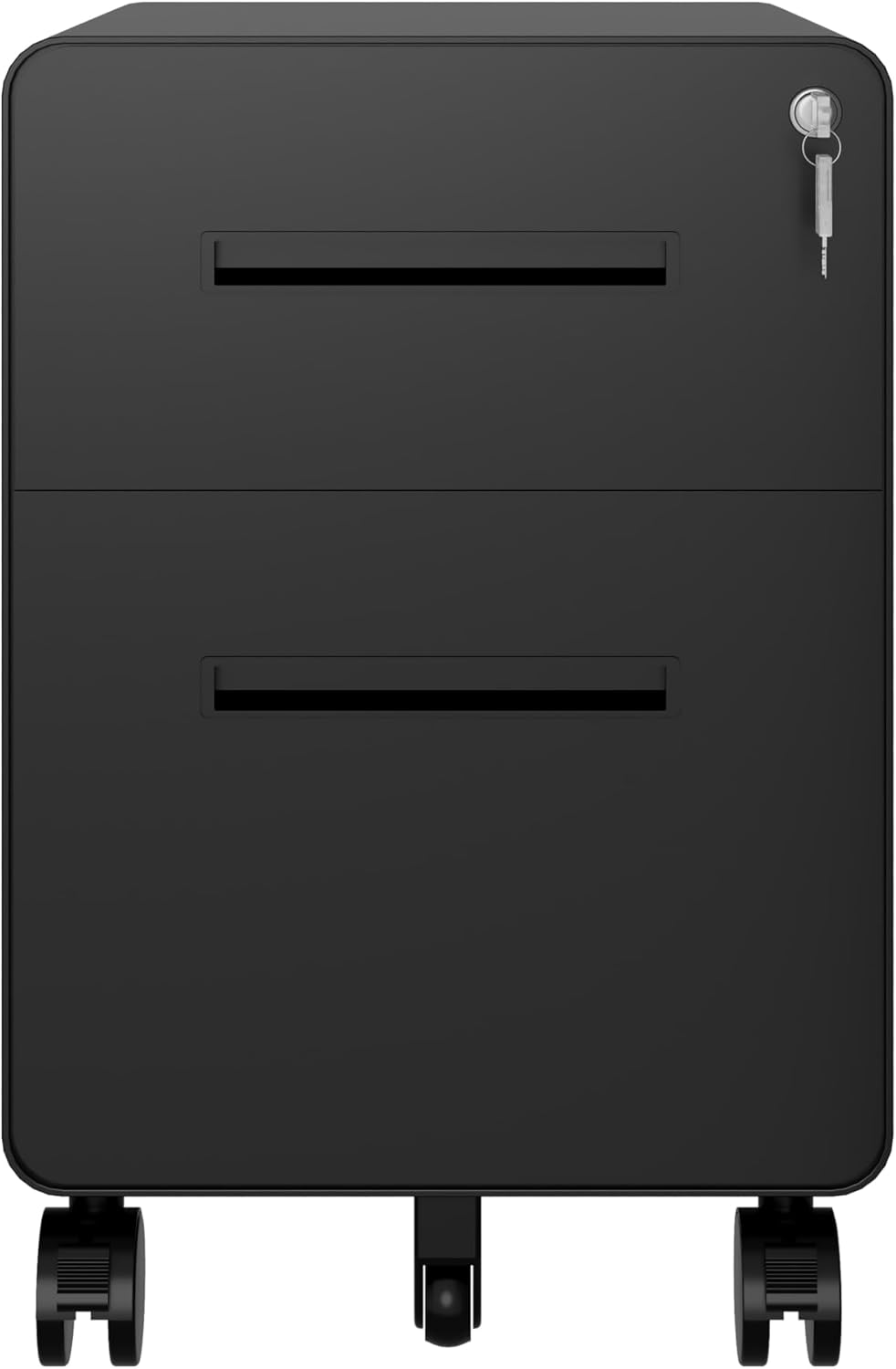 Bisley Mobile EasyRoll - Cassettiera Ufficio Nera