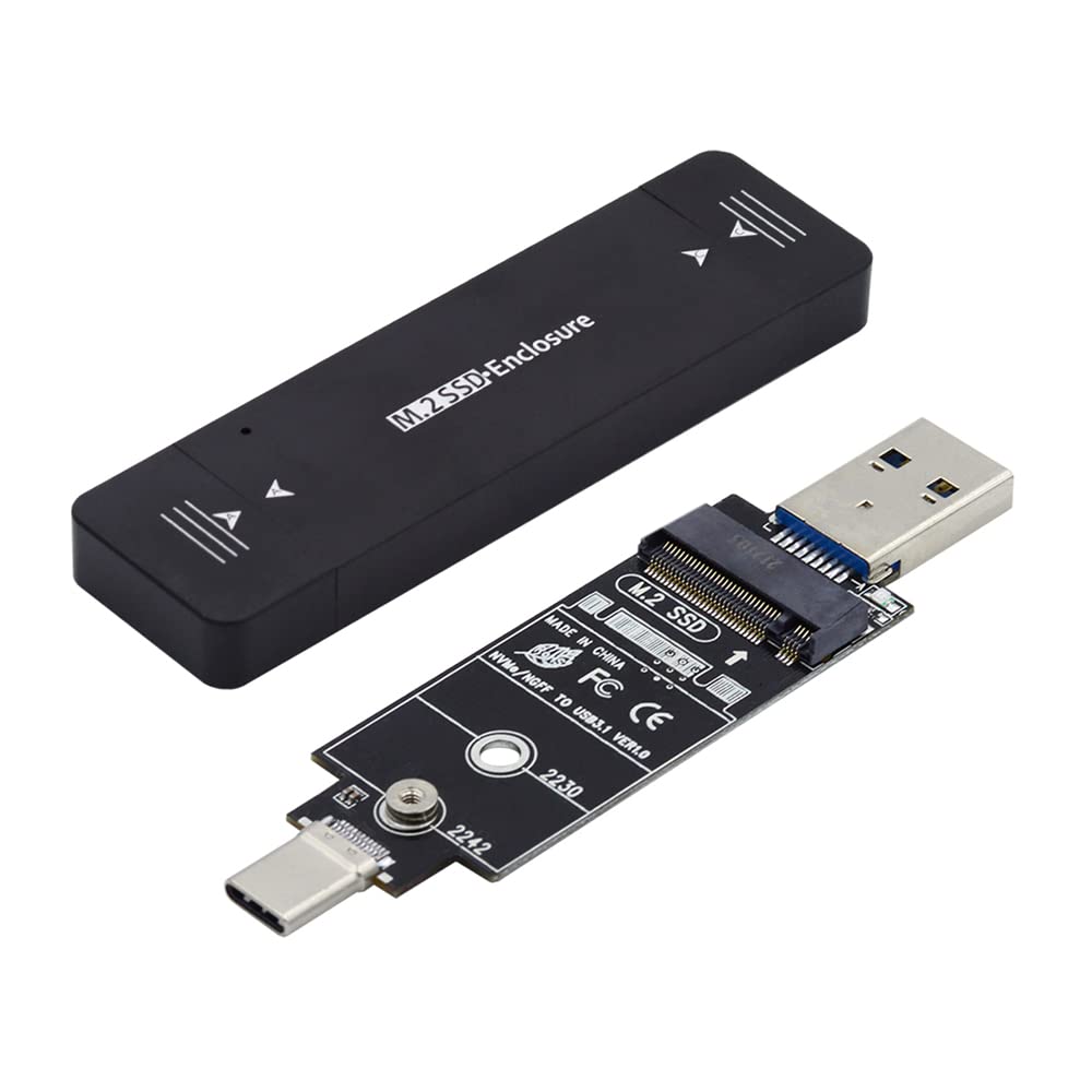Nfhk Adattatore Combo Type-C/USB3.0 a NVME M.2 SSD