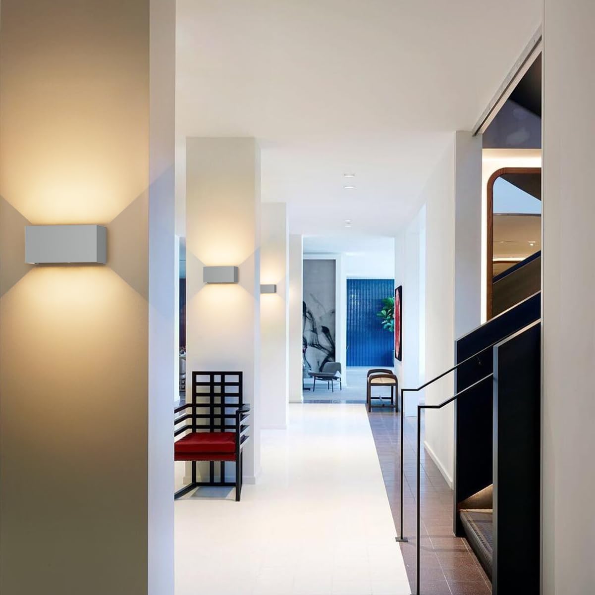 Klighten Lampade da Parete 24W Esterno/Interno IP65, 2PCS - immagine 6