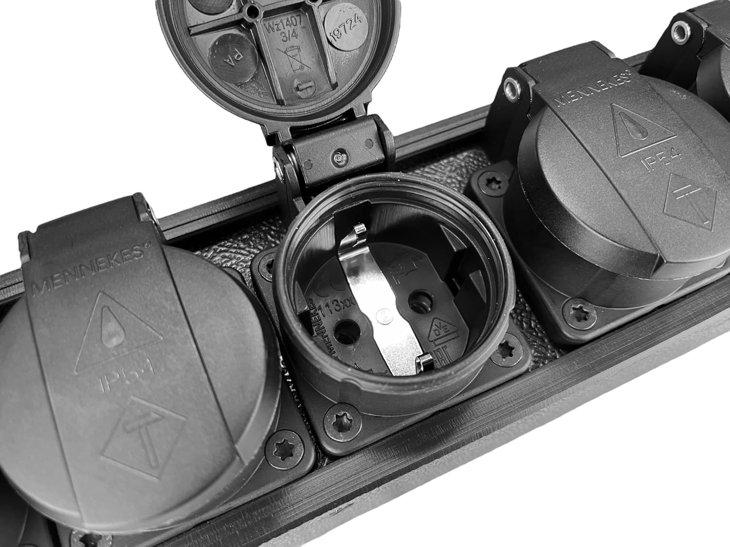 Contrik Power Strip Xtreme Outdoor CPPSF6RD-TT - immagine 6