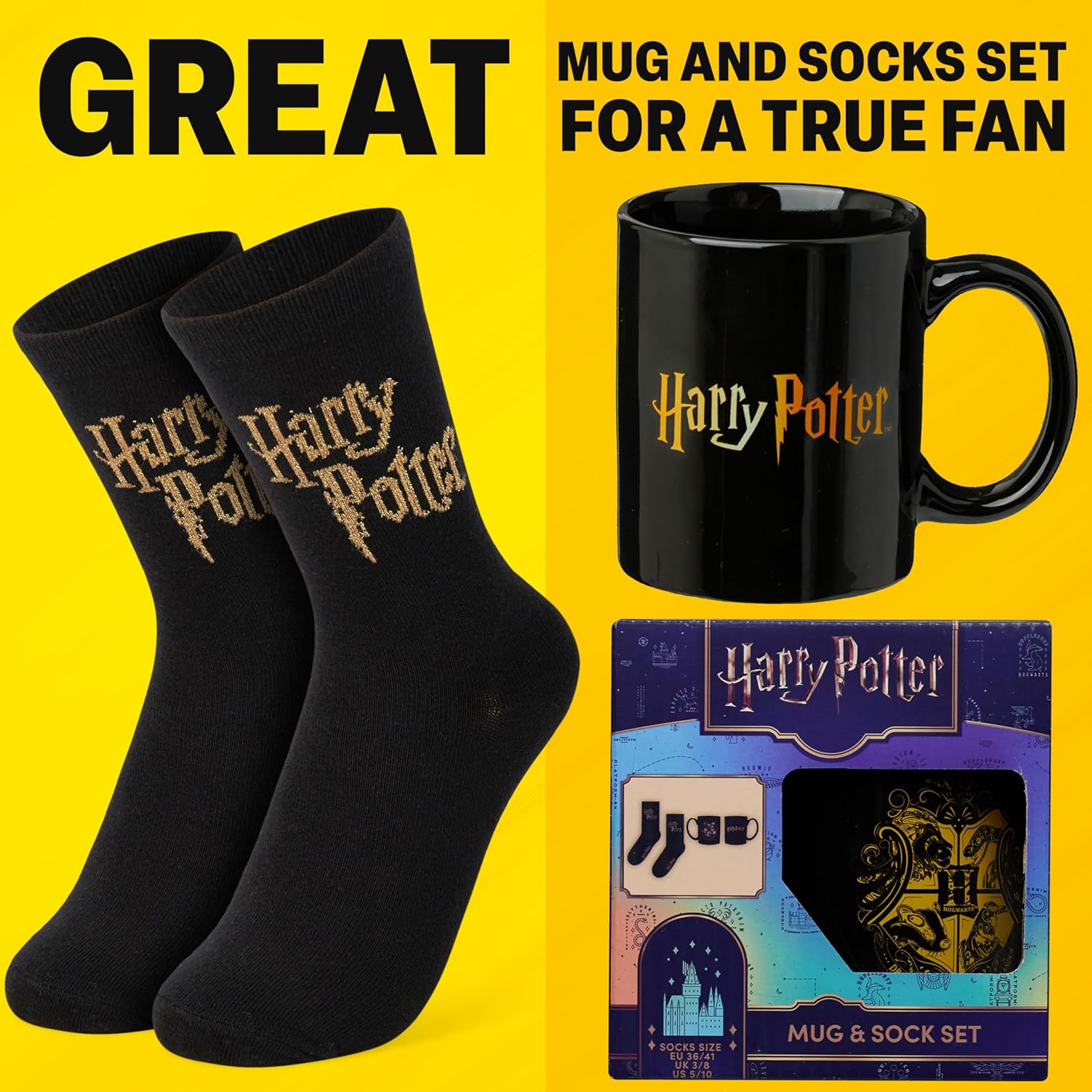 Get Trend Harry Potter Tazza e Calze Set Regalo - immagine 2