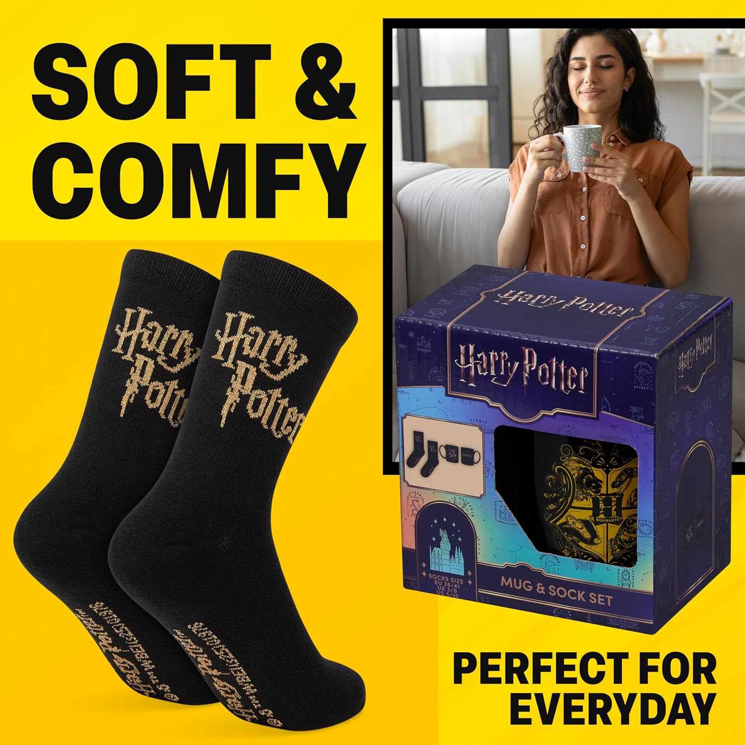 Get Trend Harry Potter Tazza e Calze Set Regalo - immagine 3