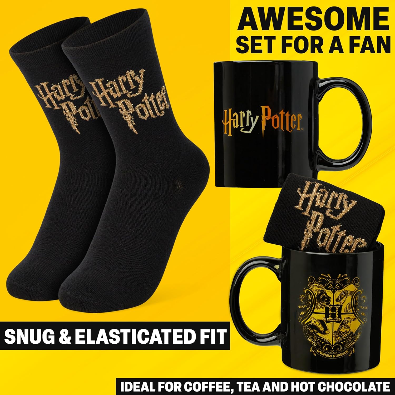 Get Trend Harry Potter Tazza e Calze Set Regalo - immagine 4