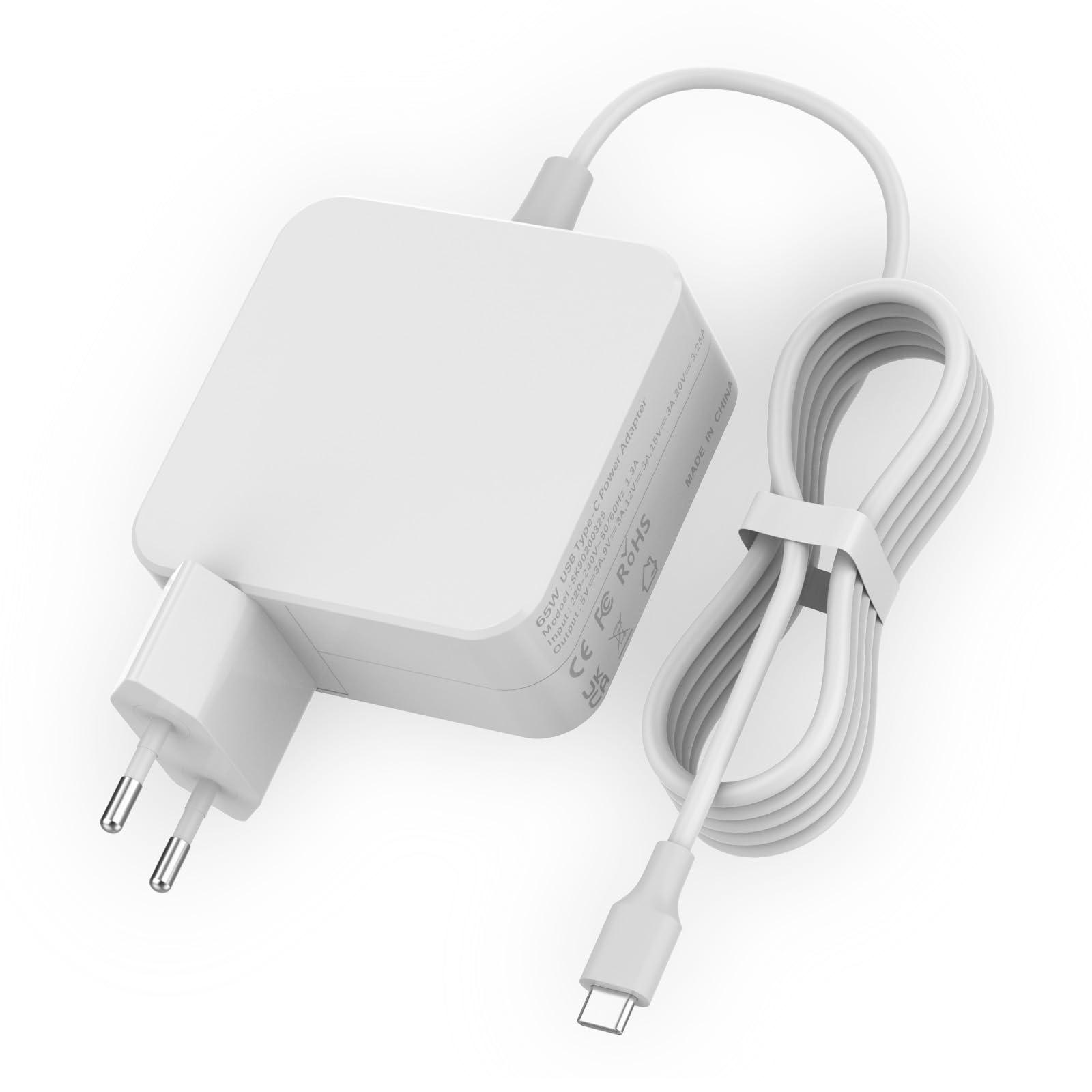 Caricatore USB C 65W per MacBook Air/Pro 13-16 pollici