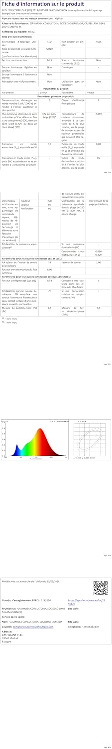 Klighten Lampada a Sospensione Cilindro GU10, Bianco - immagine 10