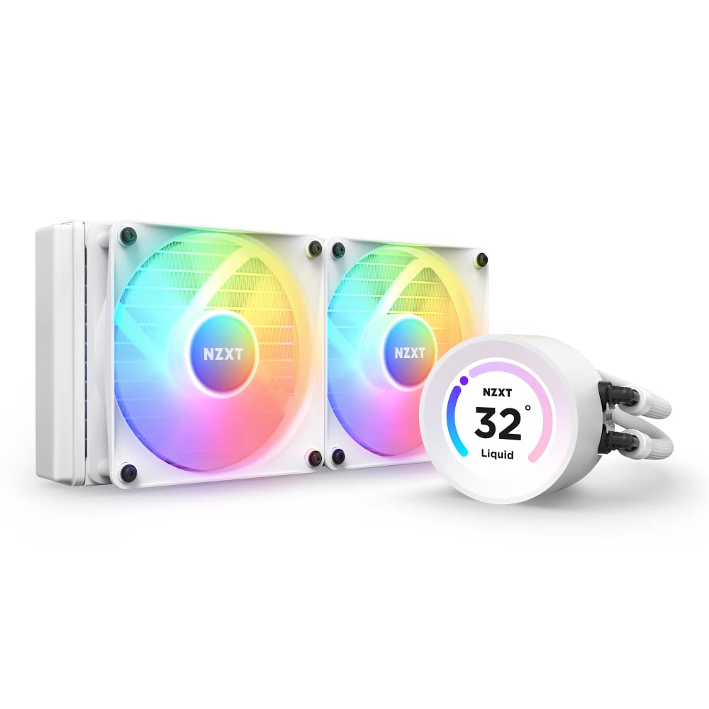 Nzxt Kraken Elite 240 RGB - Dissipatore AIO CPU 240mm, Bianco
