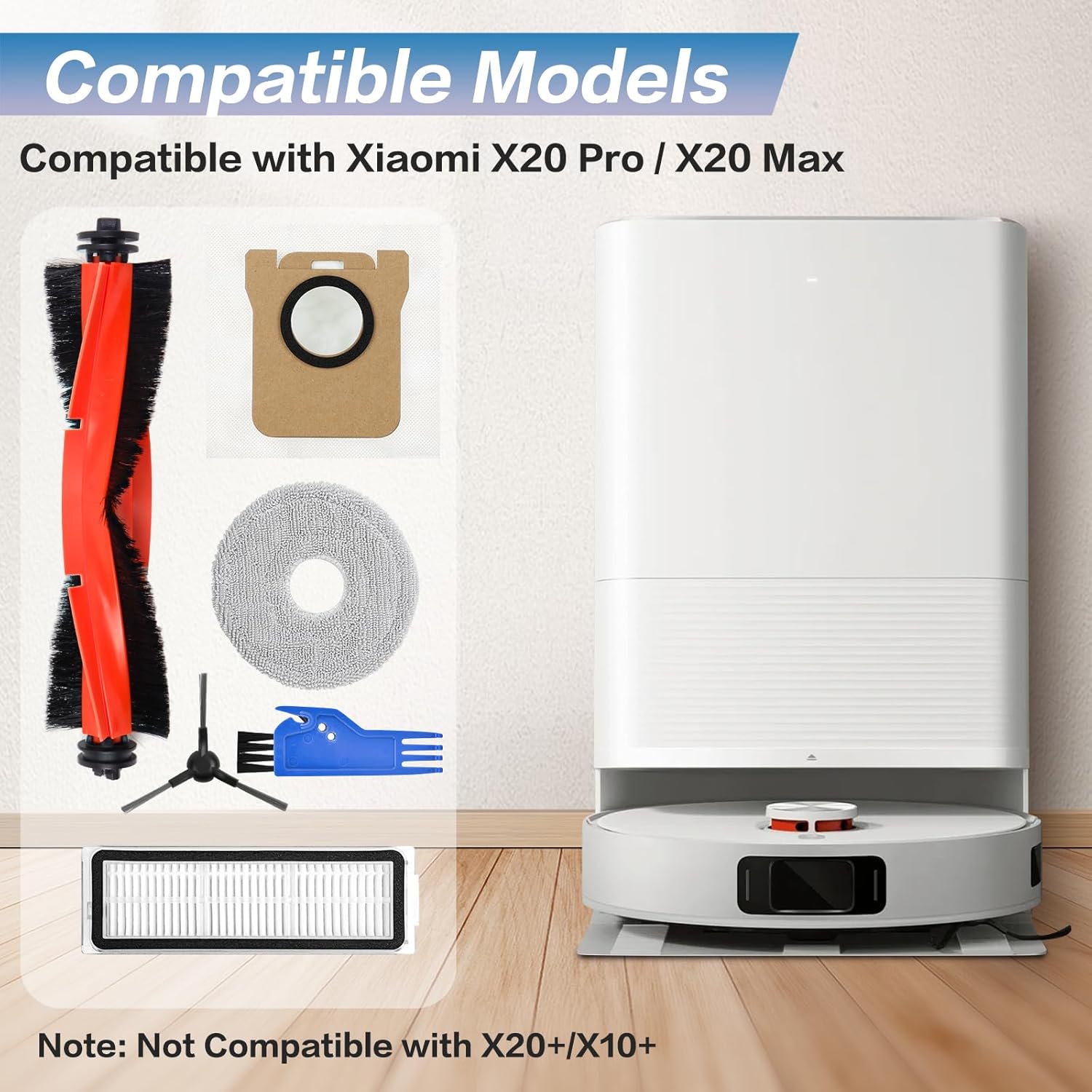 Spofan Accessori Ricambio per Xiaomi X20 Pro/Max - immagine 2