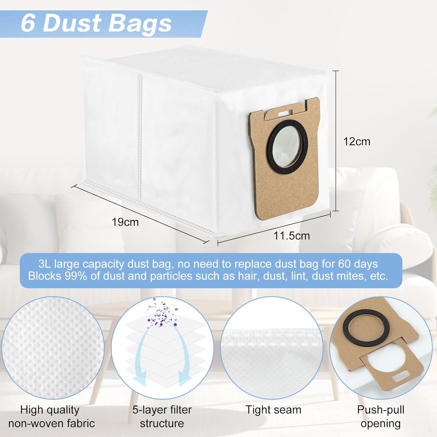 Spofan Accessori Ricambio per Xiaomi X20 Pro/Max - immagine 7