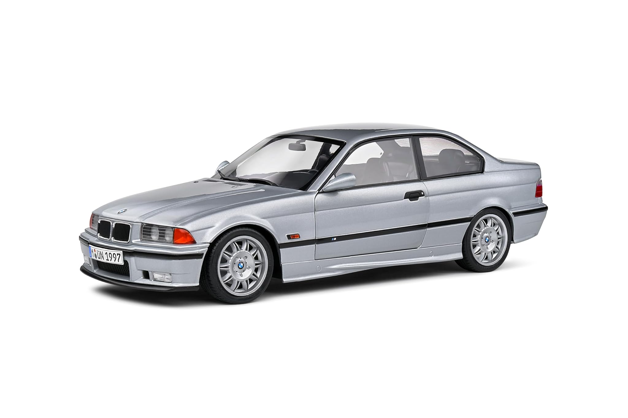Solido 1:18 BMW E36 M3 COPPIA ARGENTO 1990
