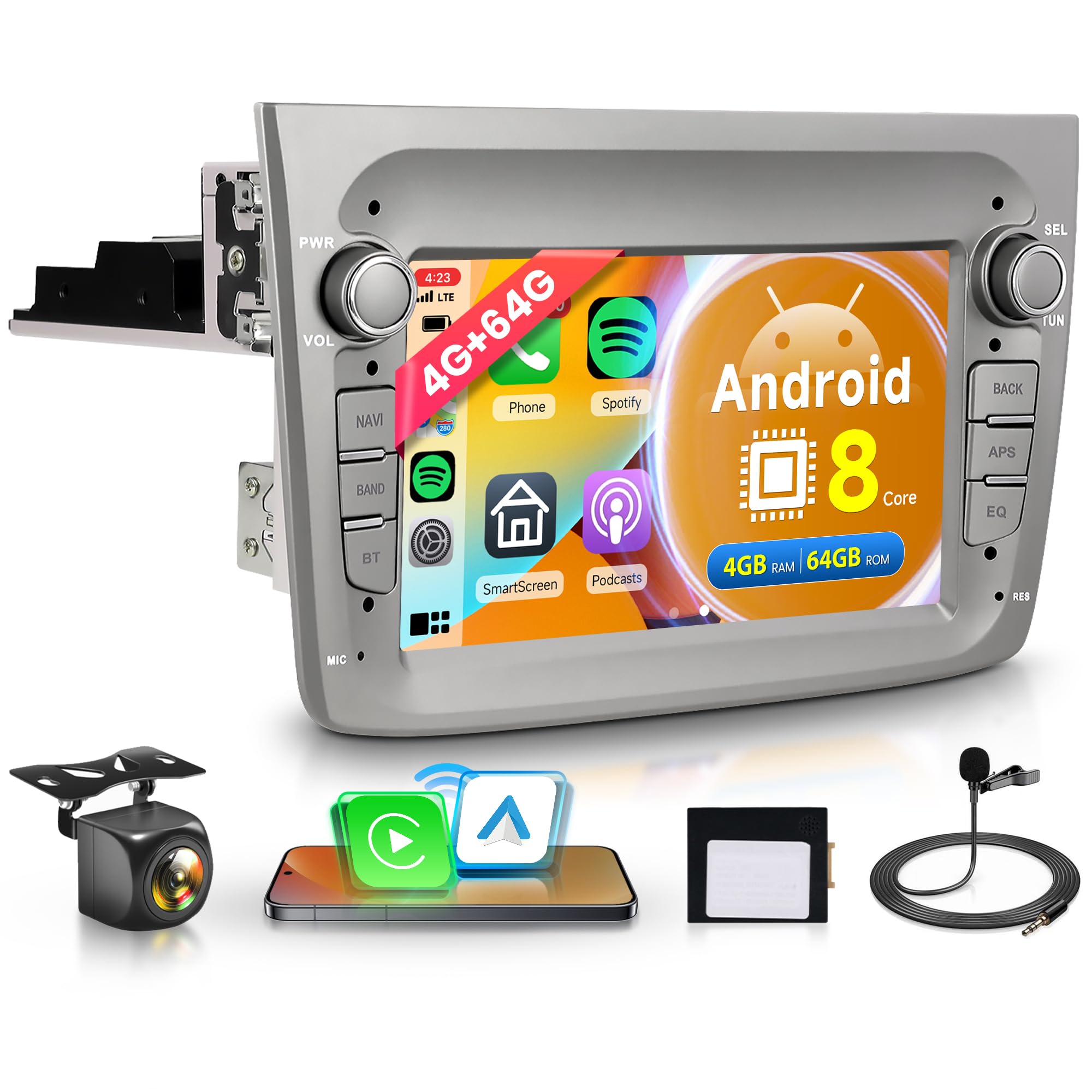 Autoradio Android 7" per Alfa Romeo MITO (2008-2016)