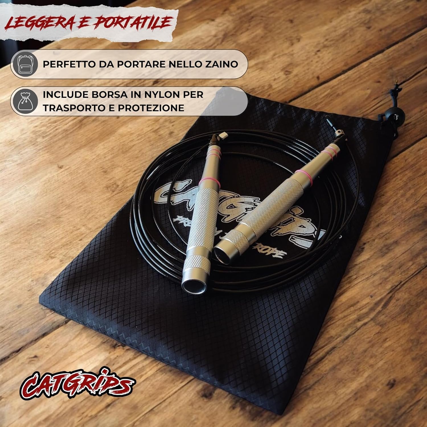 Corda per Saltare Professionale Speed Rope - immagine 5