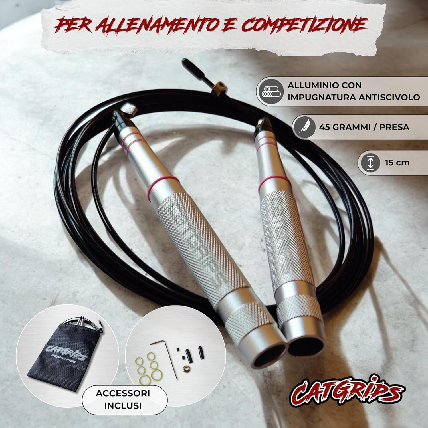Corda per Saltare Professionale Speed Rope - immagine 6