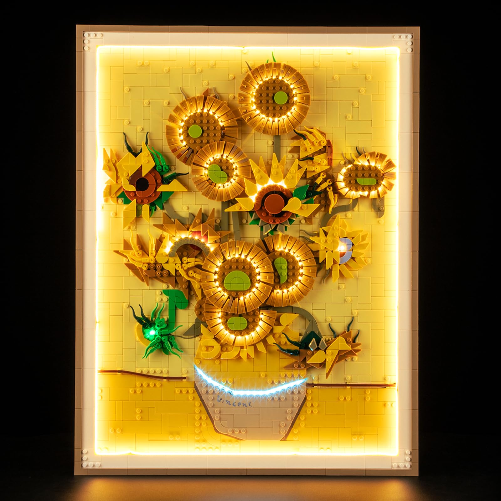 Yeabricks Kit Luci LED per 31215 Art Vincent van Gogh