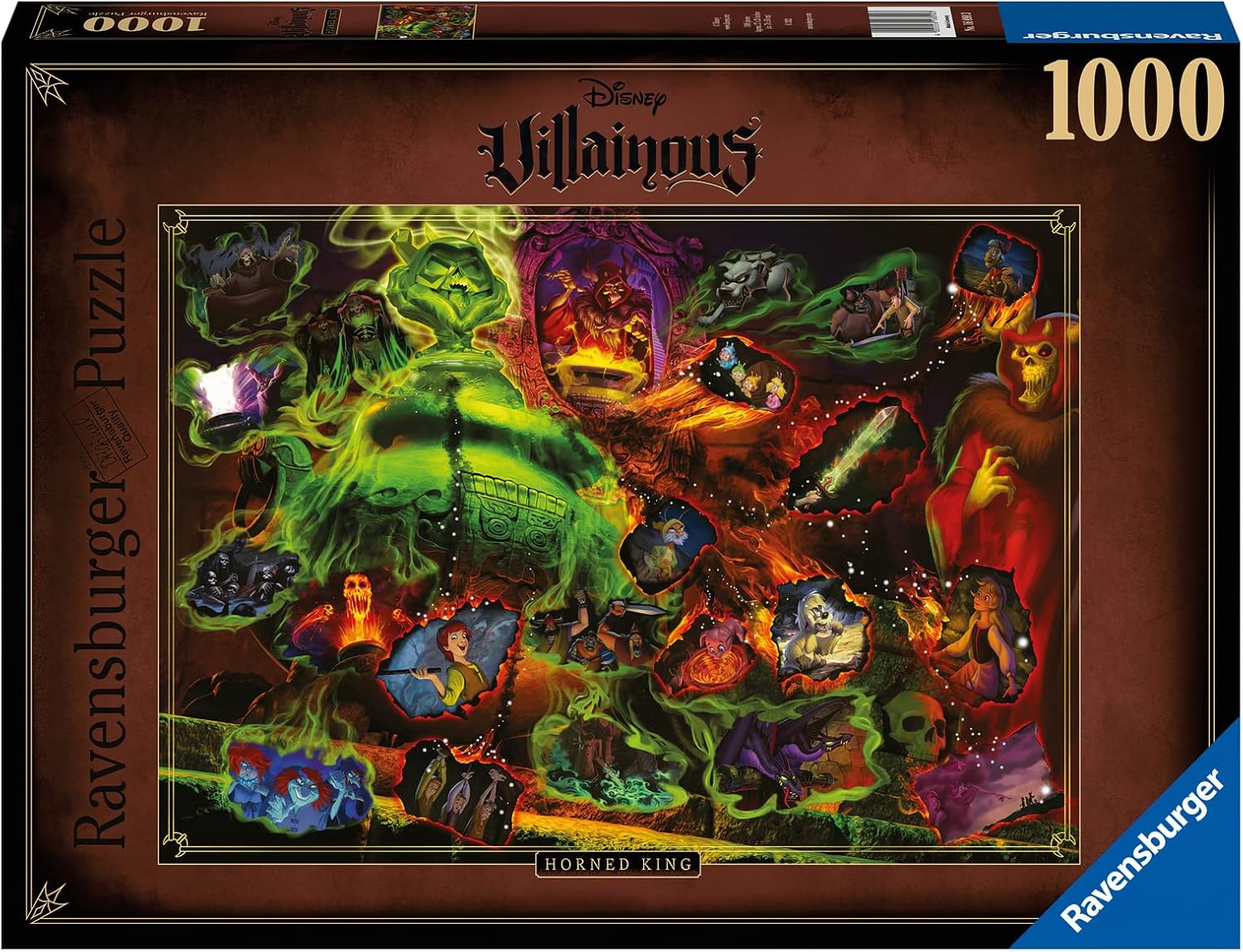 Ravensburger - Puzzle Villainous: Horned King 1000 Pezzi - immagine 2