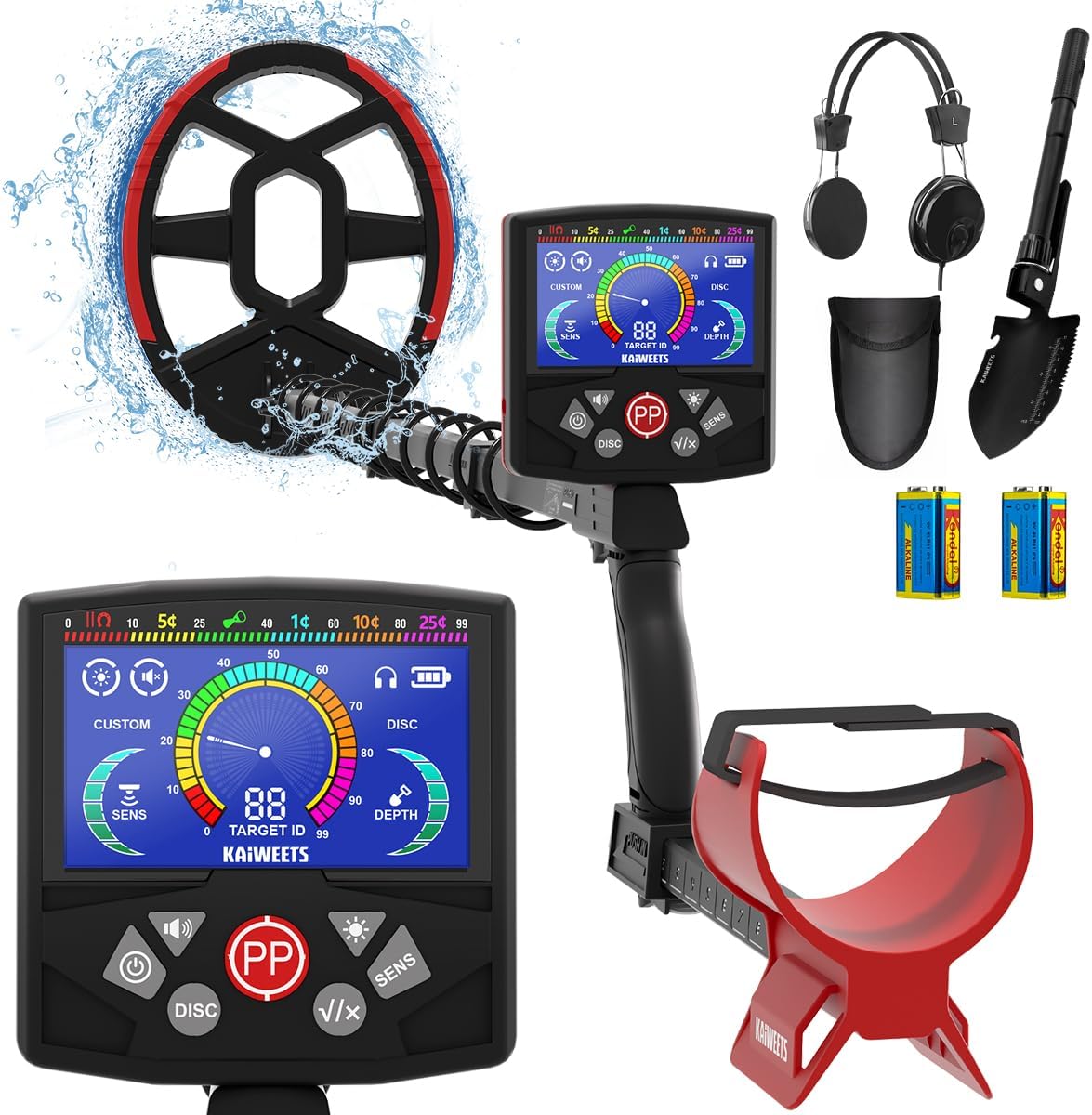 Kaiweets Metal Detector Professionale IP68 - immagine 1