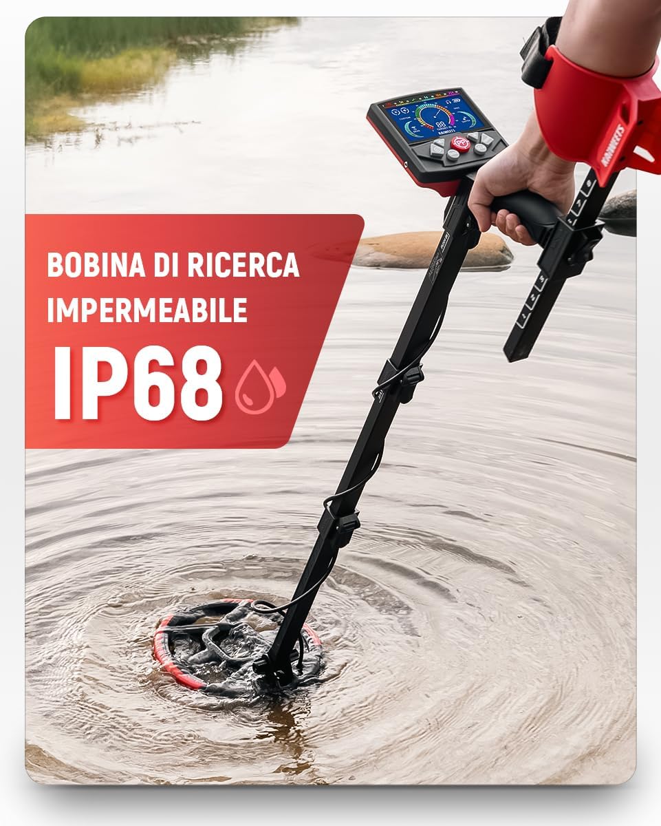 Kaiweets Metal Detector Professionale IP68 - immagine 5