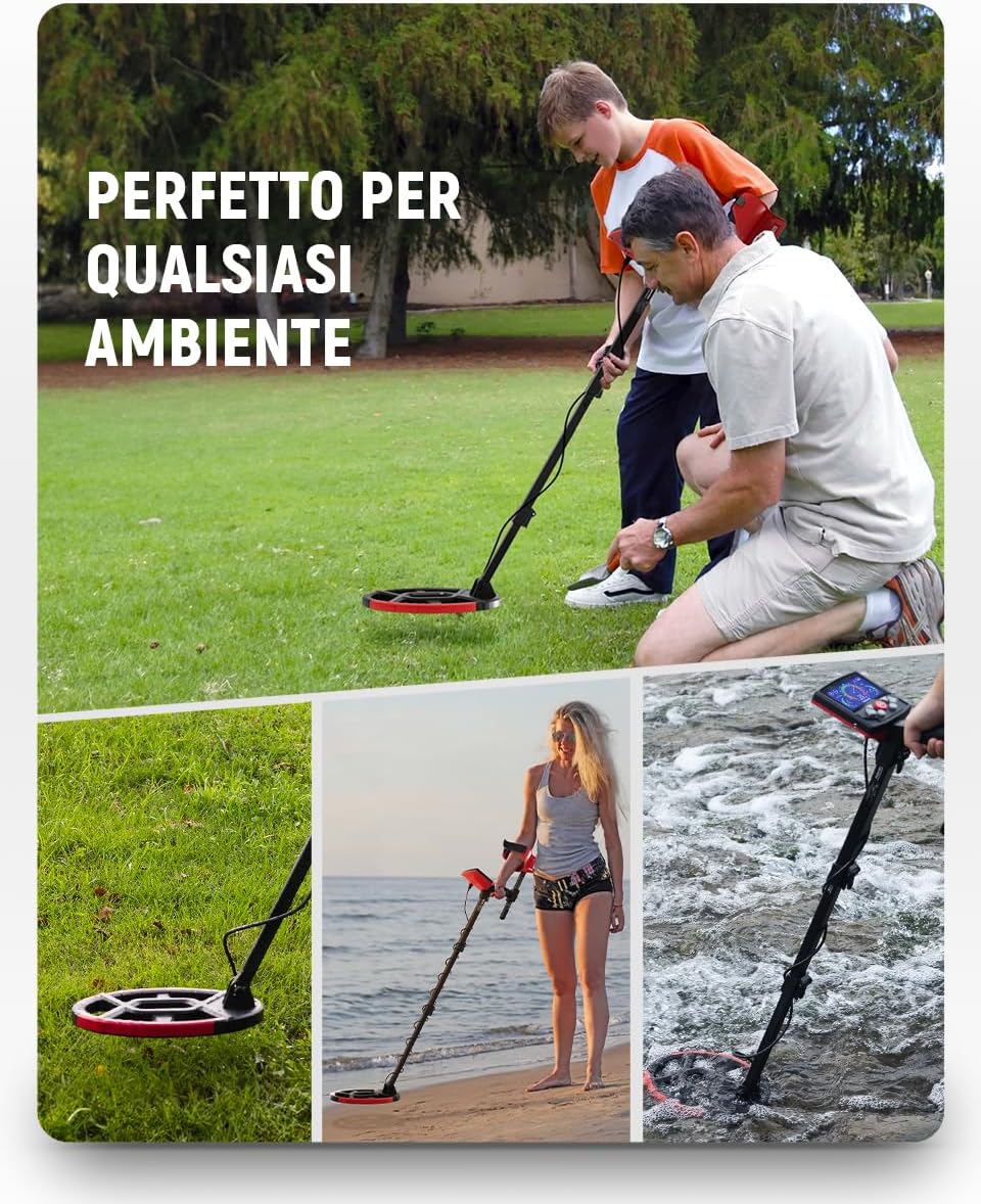 Kaiweets Metal Detector Professionale IP68 - immagine 8