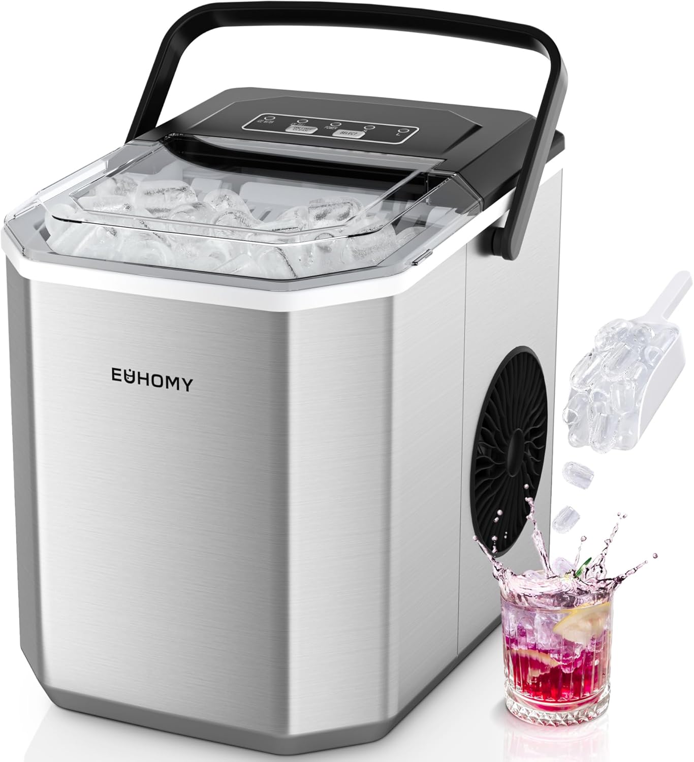 Euhomy Macchina per cubetti di ghiaccio Bullet - immagine 1