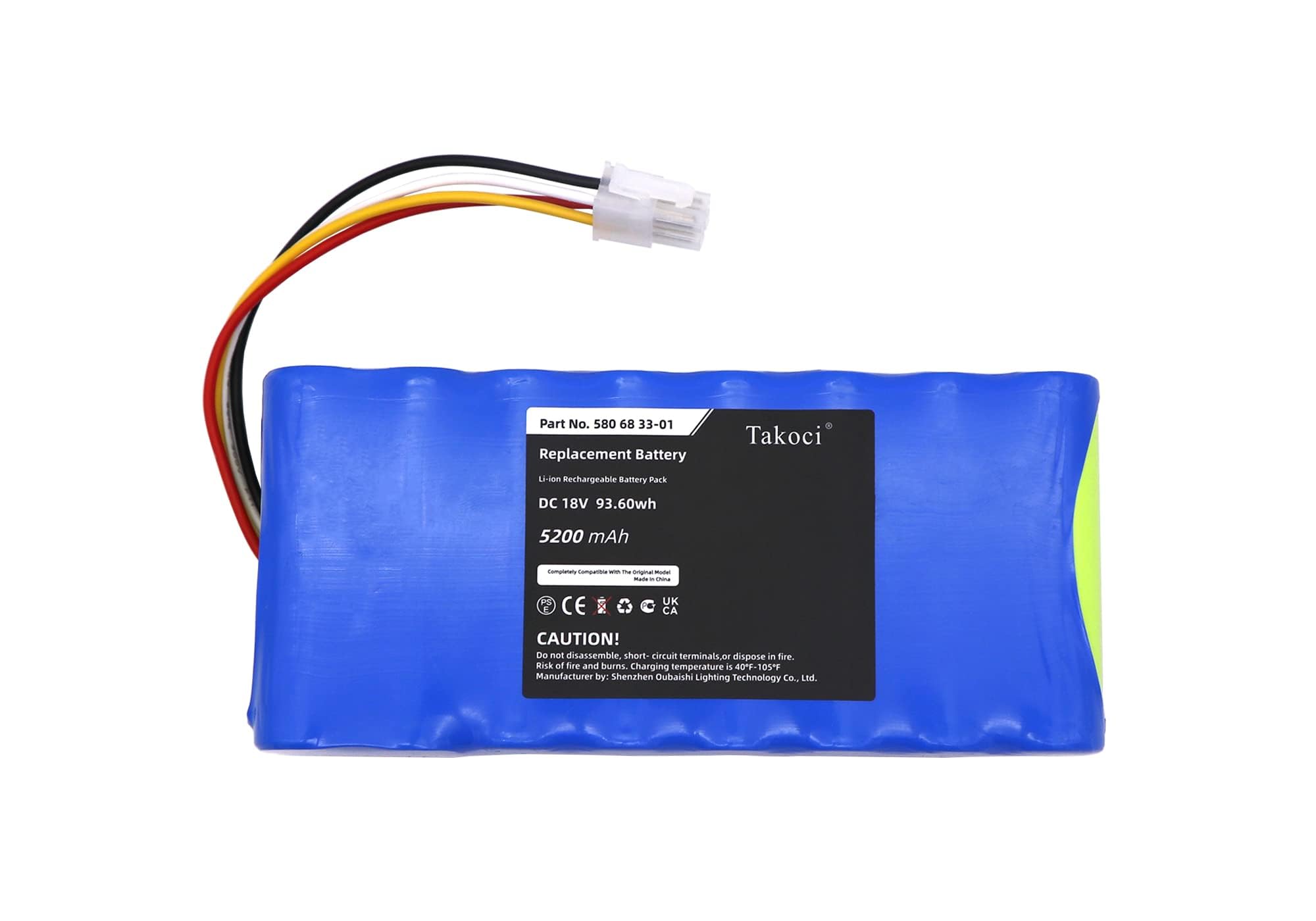 Auvtkall Batteria Ricambio per Husqvarna Automower 18V