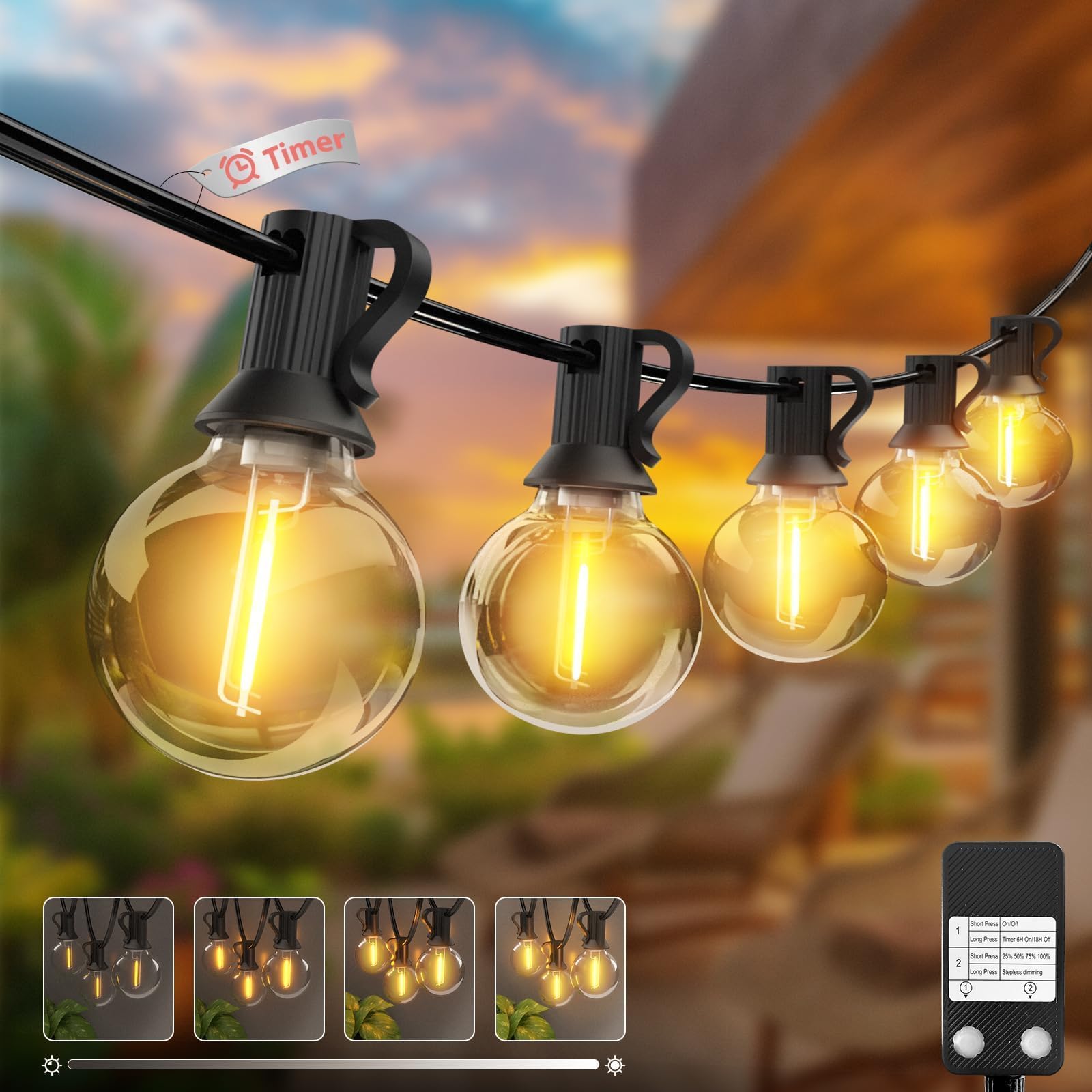 Kolpop Catena Luminosa Esterno G40 23.1M/76FT