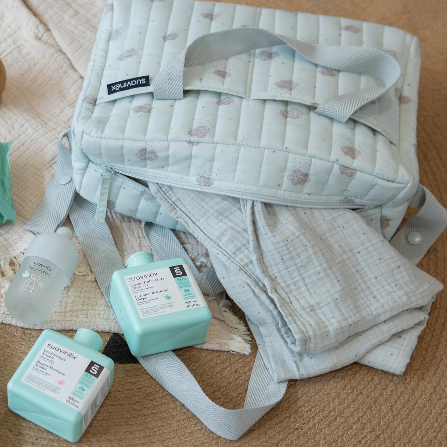 BOLSO COSMÉTICA BEBÉ MINT set 6 pz - immagine 7