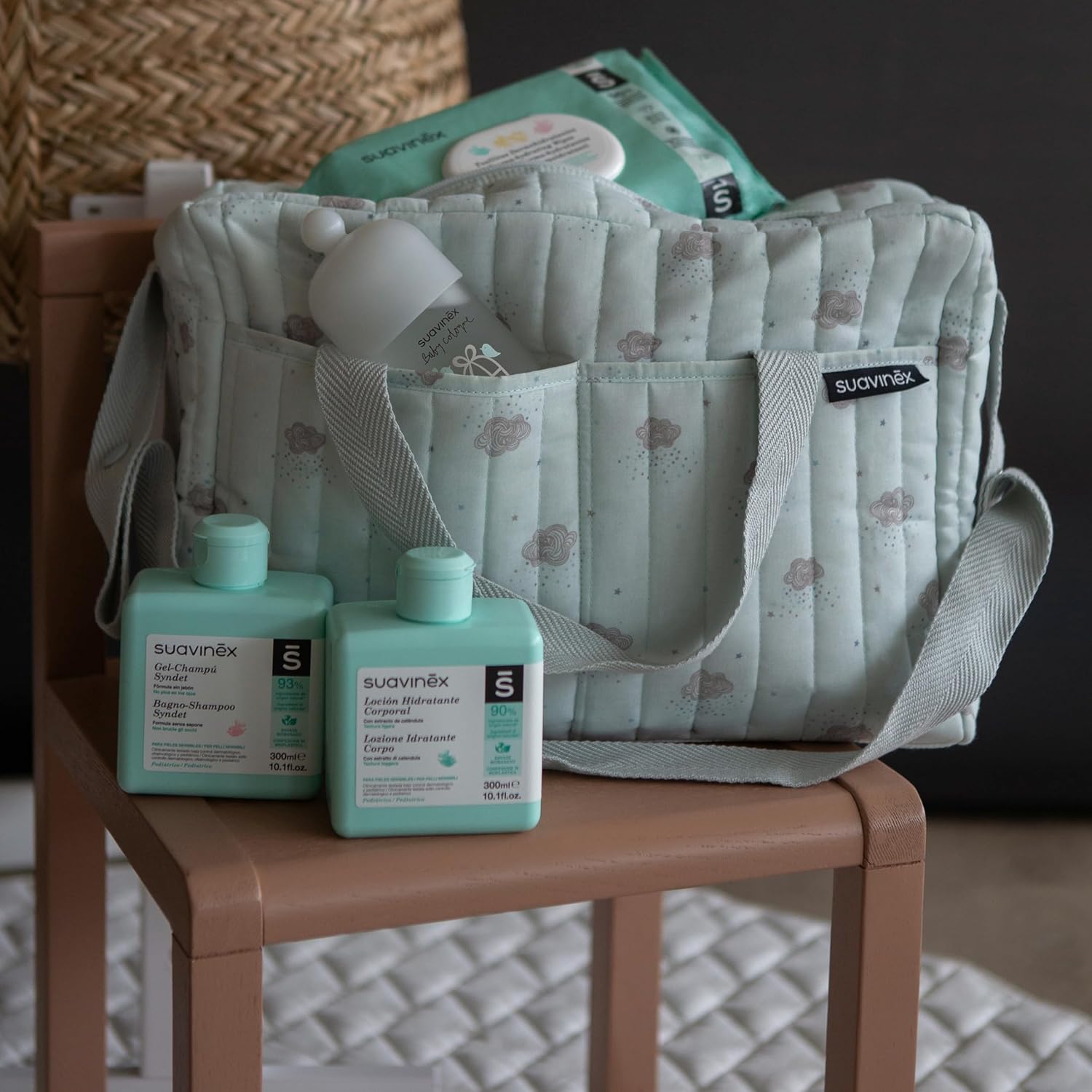 BOLSO COSMÉTICA BEBÉ MINT set 6 pz - immagine 8