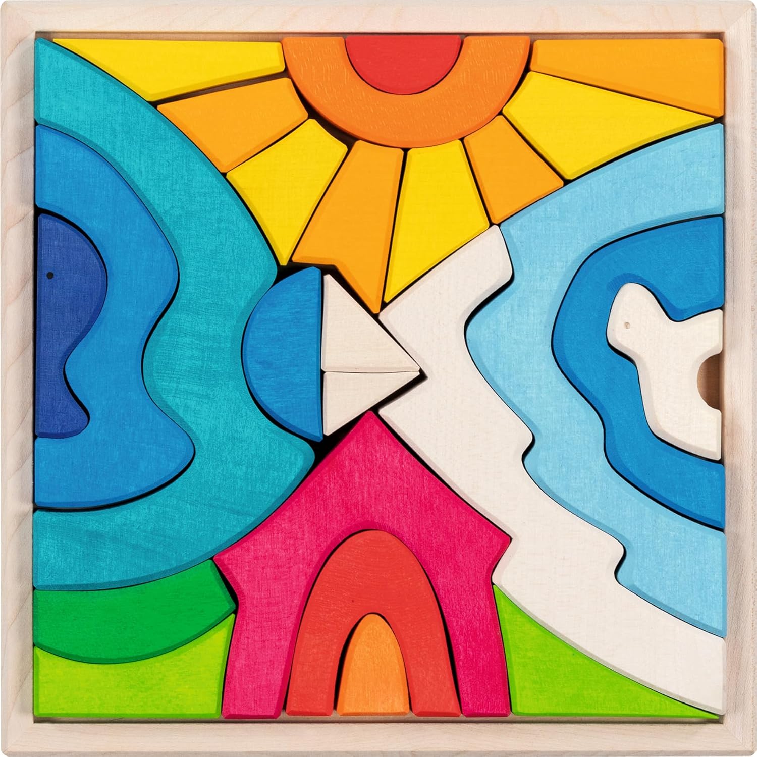 GOKI - Giocattoli per impilare e adattarsi (58351) - immagine 1