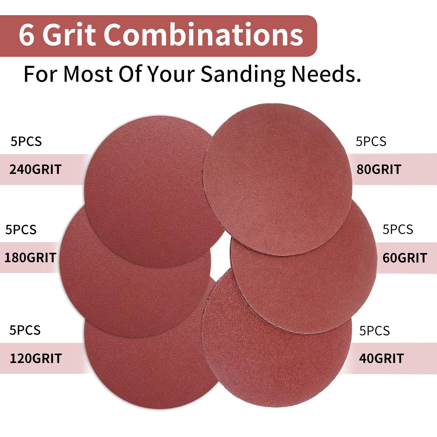 Senmaitools Dischi Abrasivi 400mm - 30 Pezzi - immagine 2