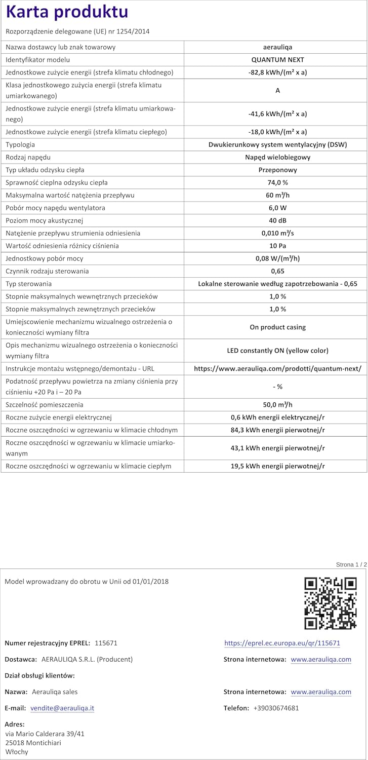 QUANTUM NEXT di Aerauliqa - Unità VMC Decentralizzata - immagine 10
