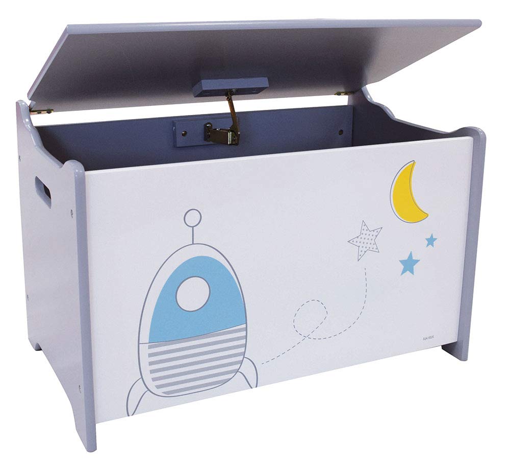 Fun House 713043 ESPACE - Cassetta Giocattoli Blu