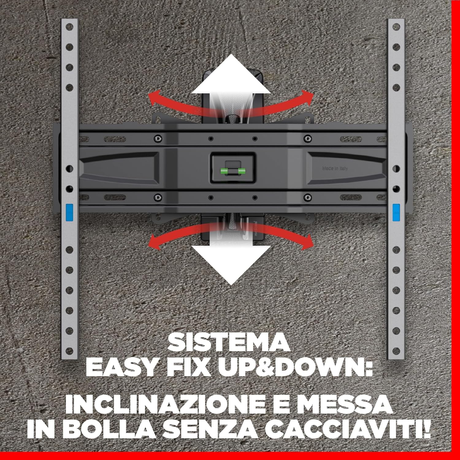 Meliconi SPACE SYSTEM FULLMOTION 400 - Supporto TV Parete - immagine 3