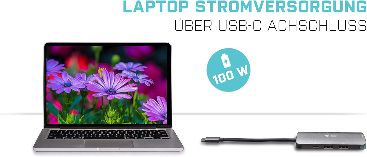 I-tec USB-C 4K Nano Docking Station Metallo - immagine 4