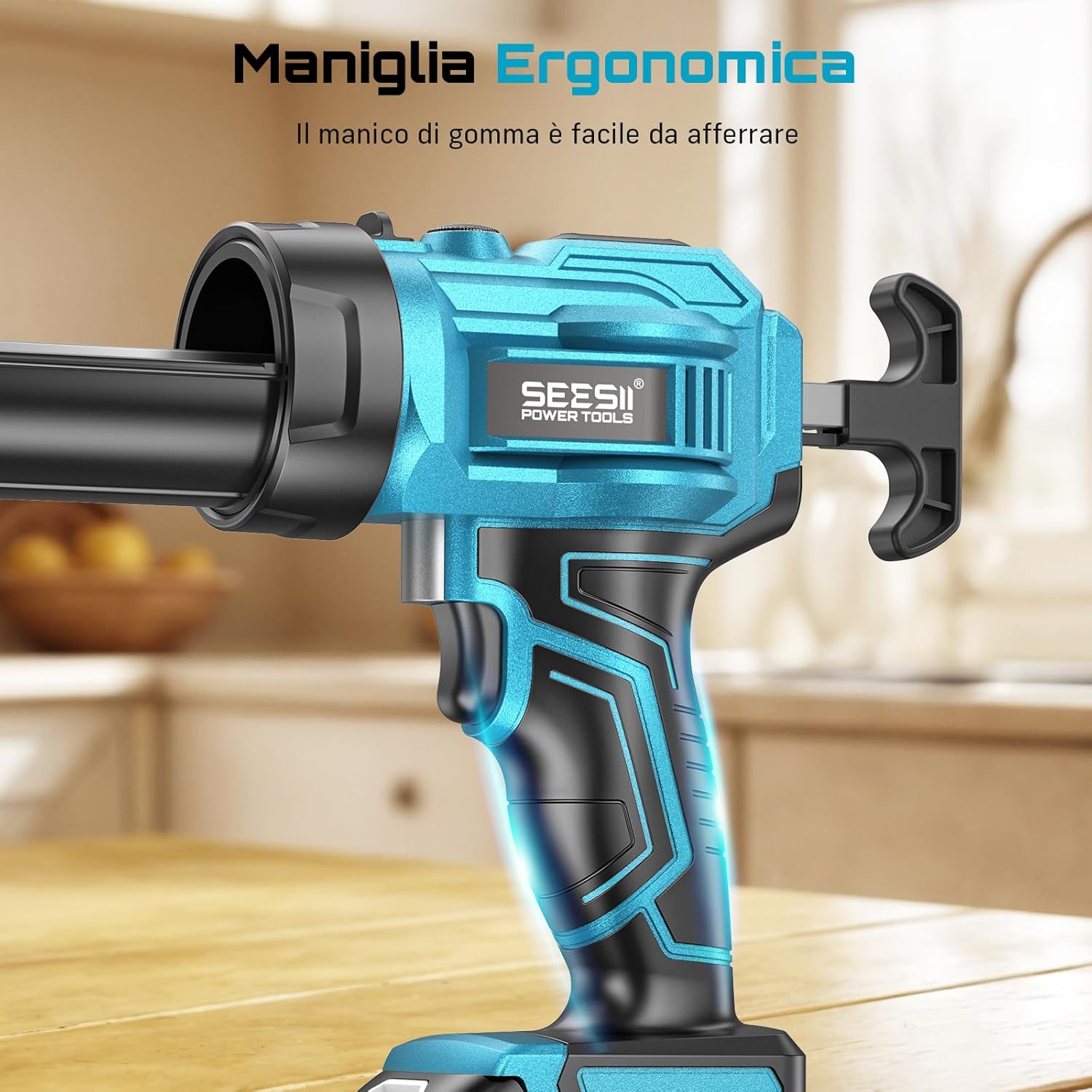 SEESII Pistola per Silicone a Batteria 21V - immagine 7