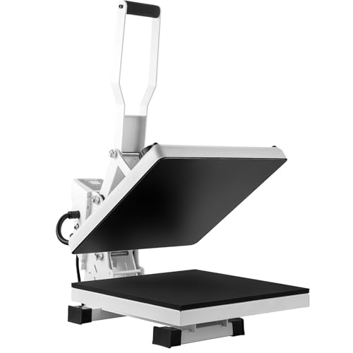 Vevor Pressa di Calore 380x380mm per Magliette, Bianco