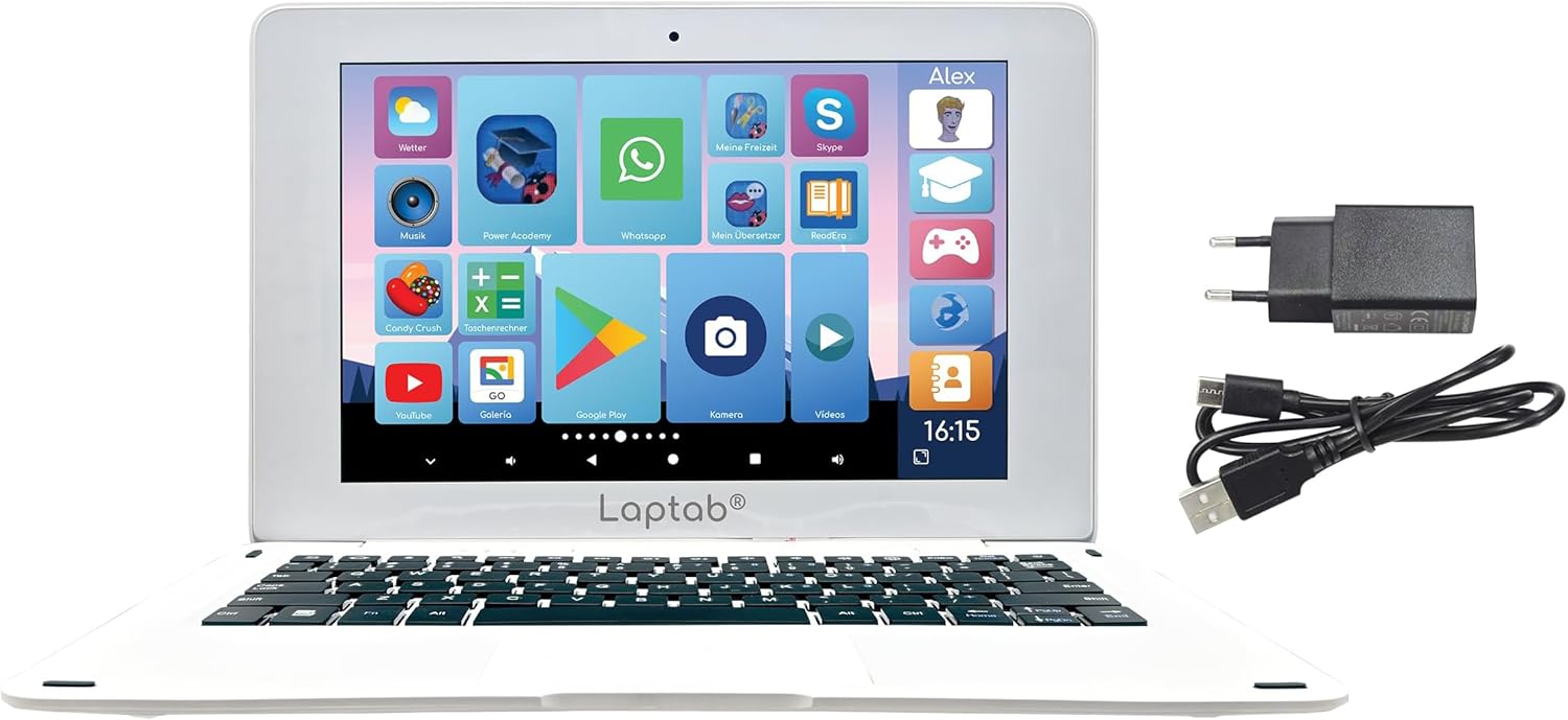Lexibook LT10DE LAPTAB 10 - Laptop Touch Screen - immagine 1