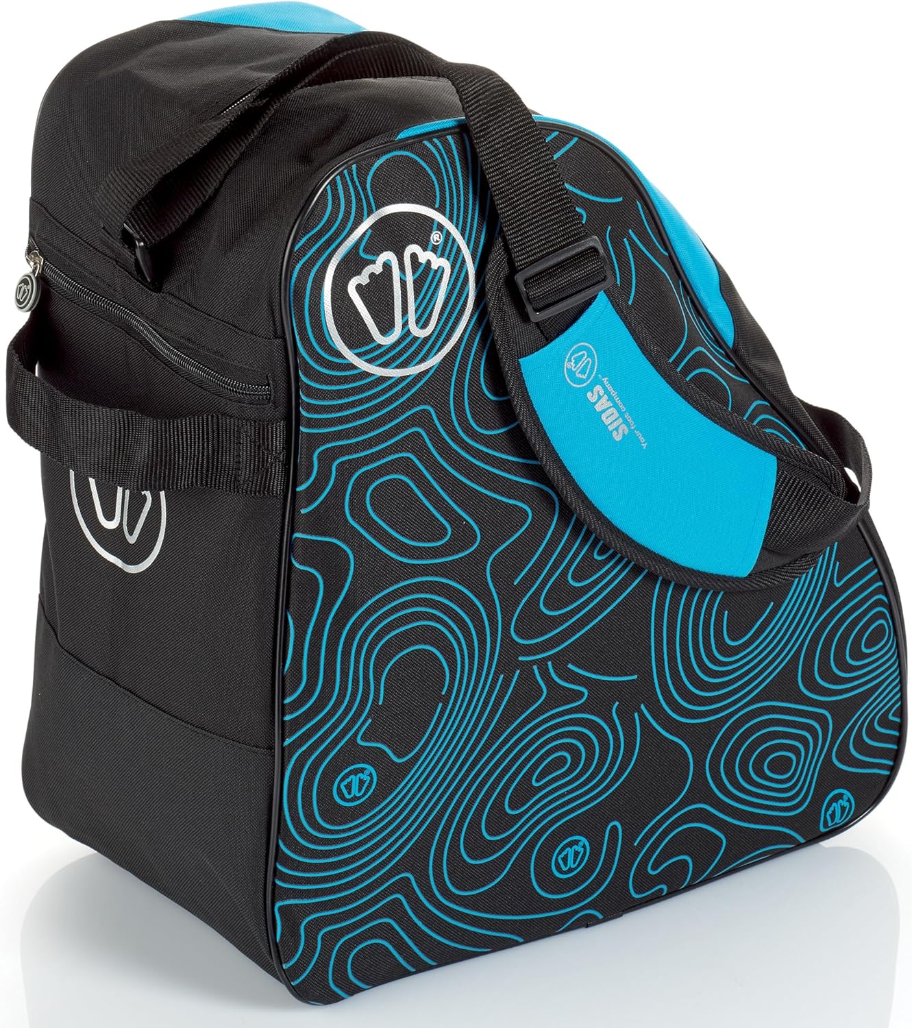 Sidas Borsa per Scarponi da Sci e Snowboard, Blue Nylon - immagine 2