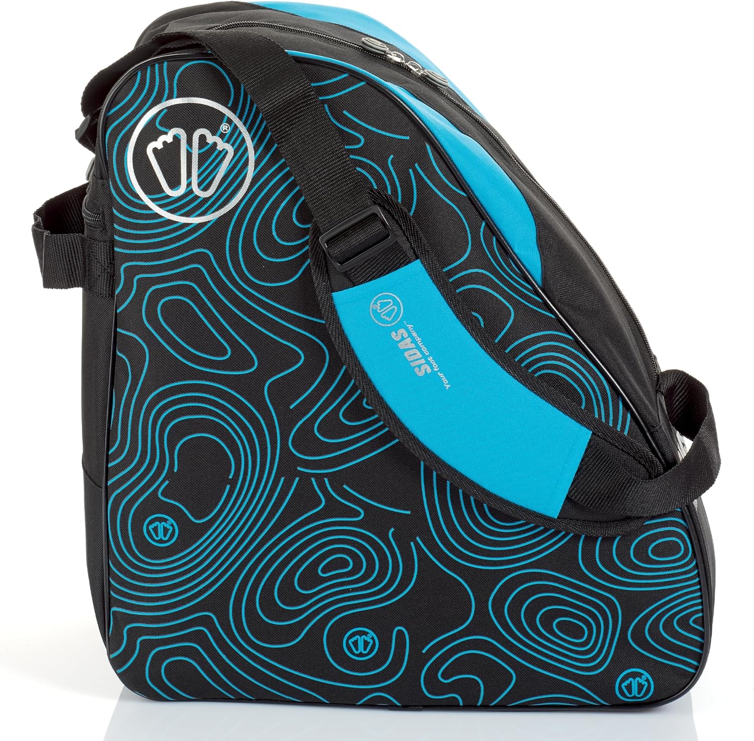 Sidas Borsa per Scarponi da Sci e Snowboard, Blue Nylon - immagine 3