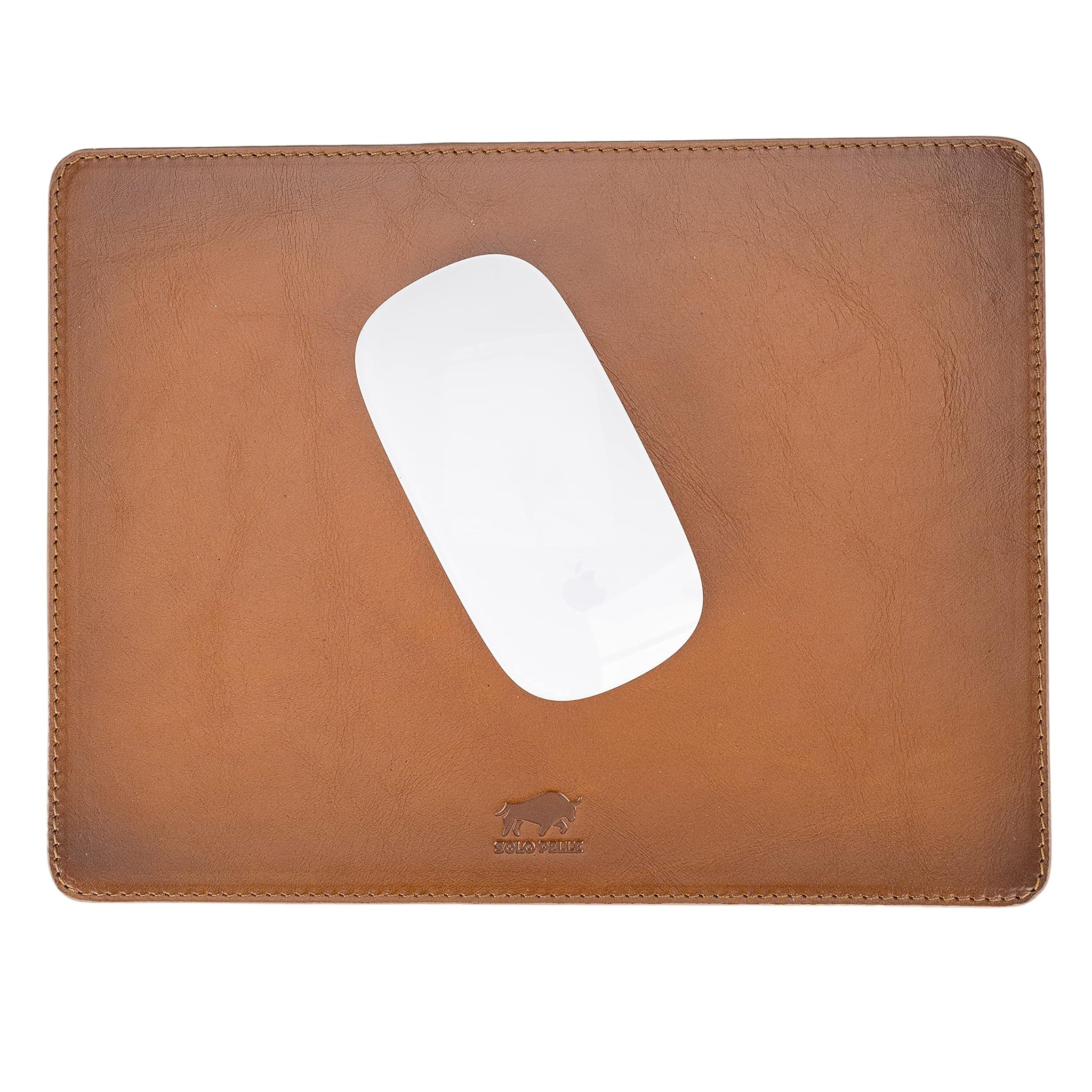 Solo Pelle - Tappetino per Mouse in Pelle 26x20 cm