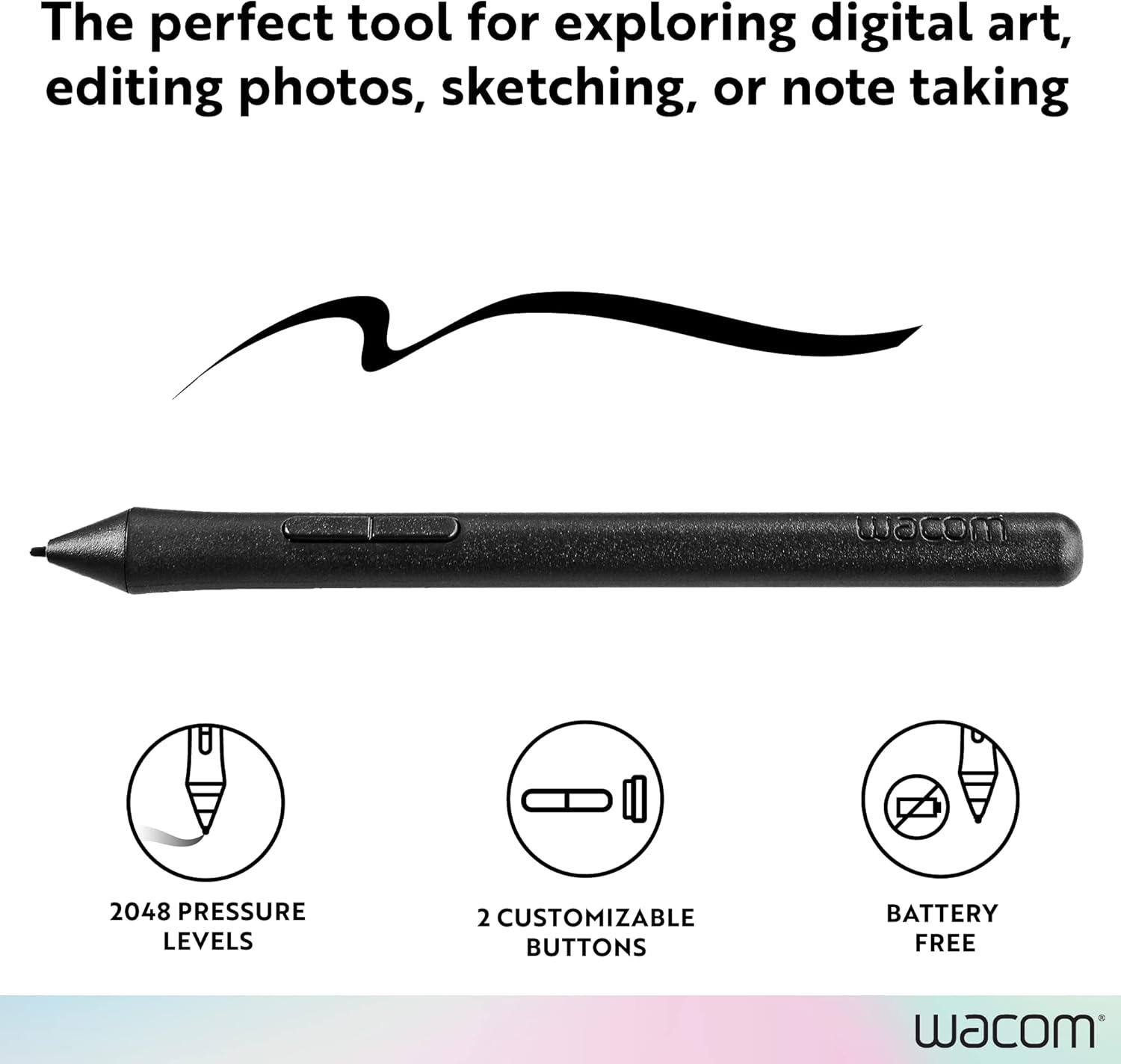 Wacom LP190K Penna per Intuos CTL-490, CTH-490, CTH-690 - immagine 3