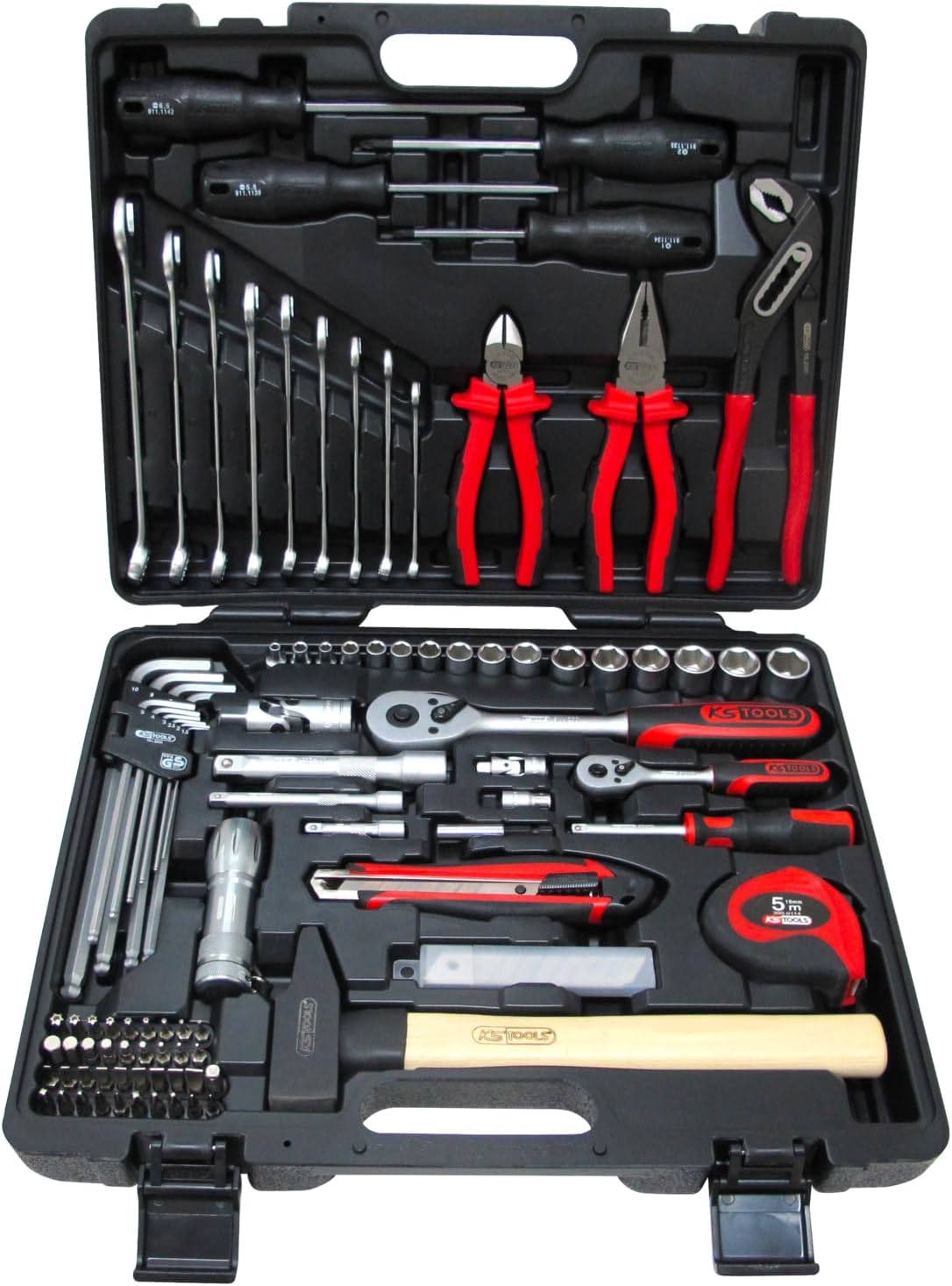 KS Tools 911.0703 - Set Chiavi a Bussola 1/4''-1/2''